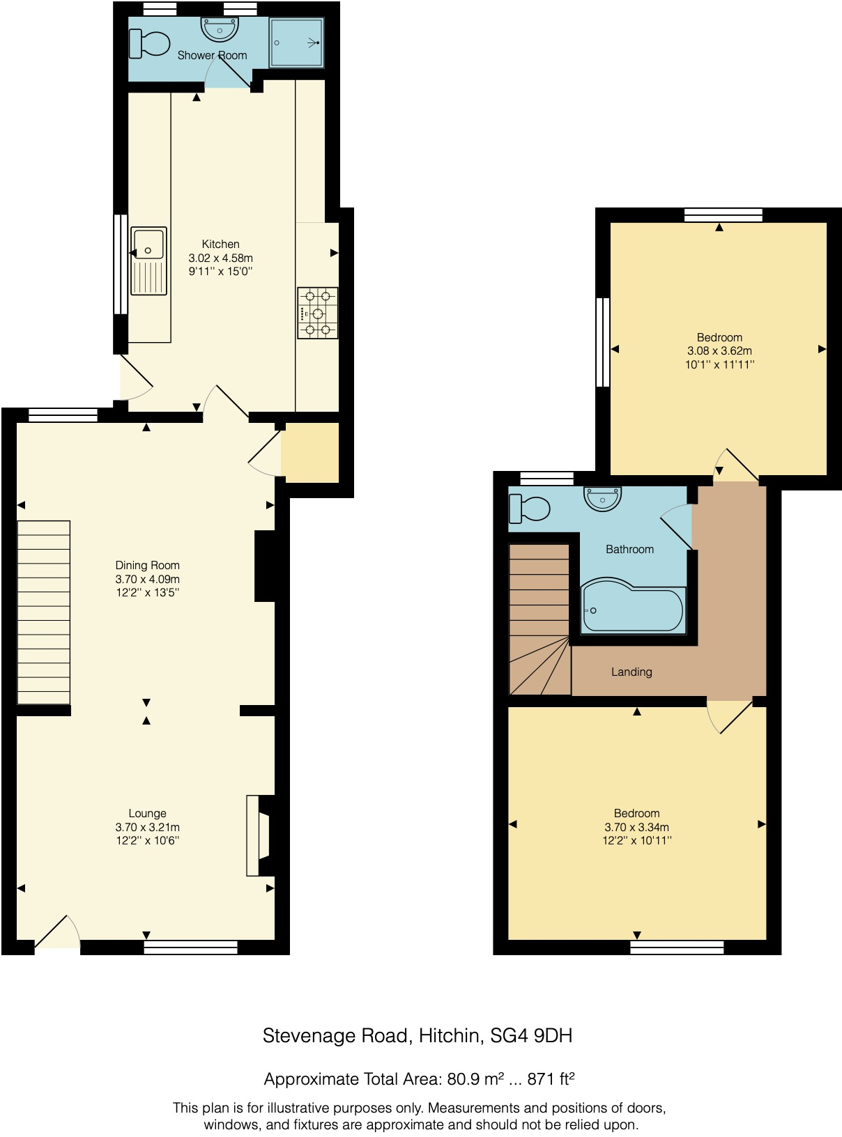 Stevenage Road floorplan