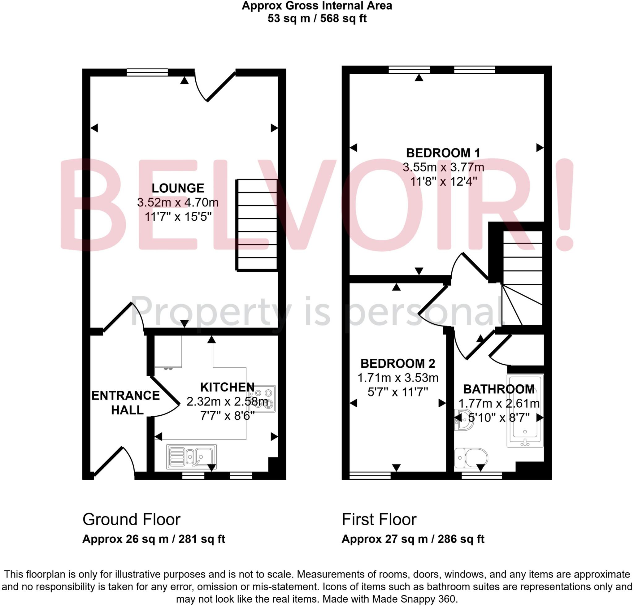 Caxton Court, Kings Lynn, PE30 floorplan
