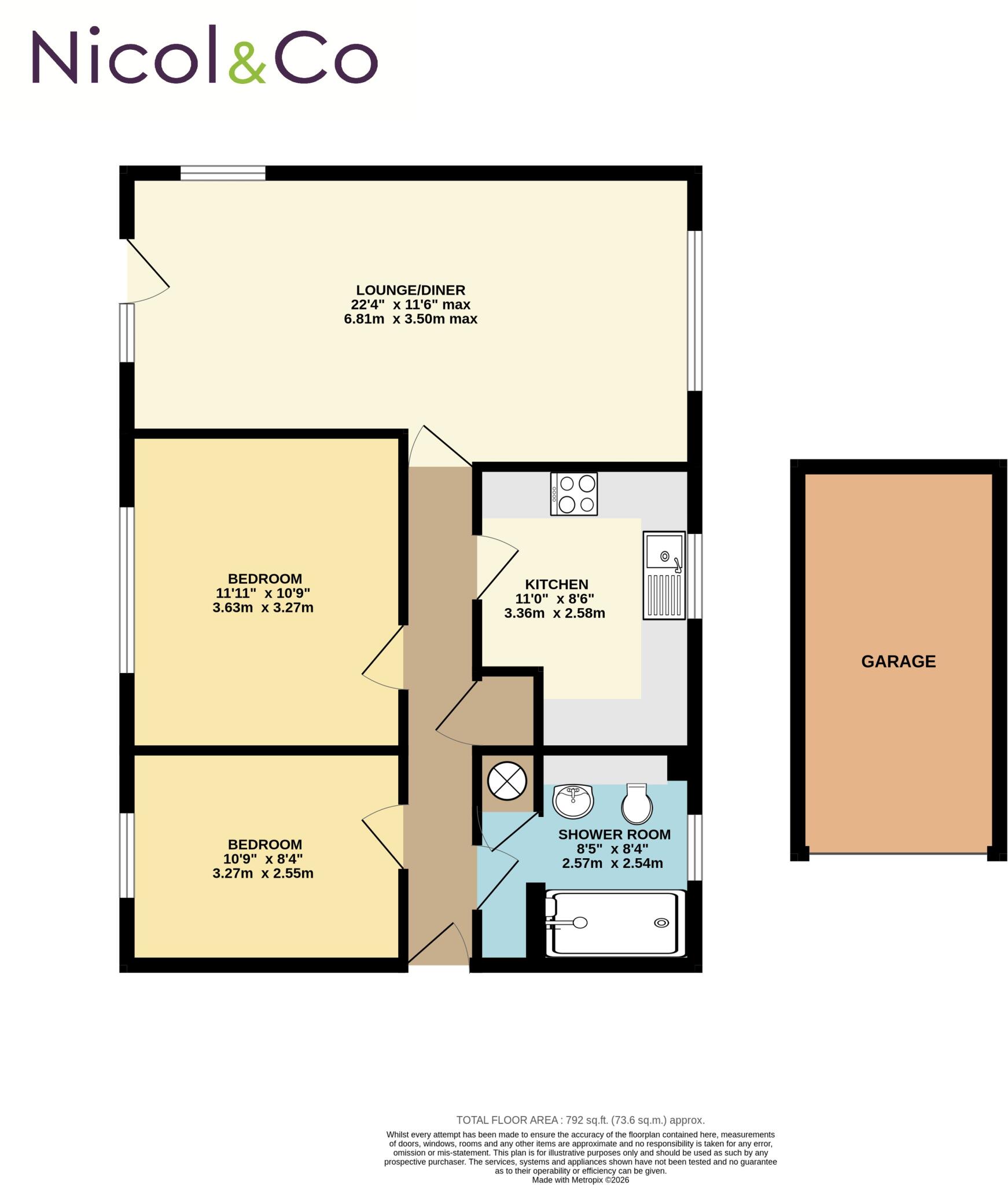 Northcliffe House, 2 Droitwich Road, Worcester, Worcestershire, WR3 floorplan