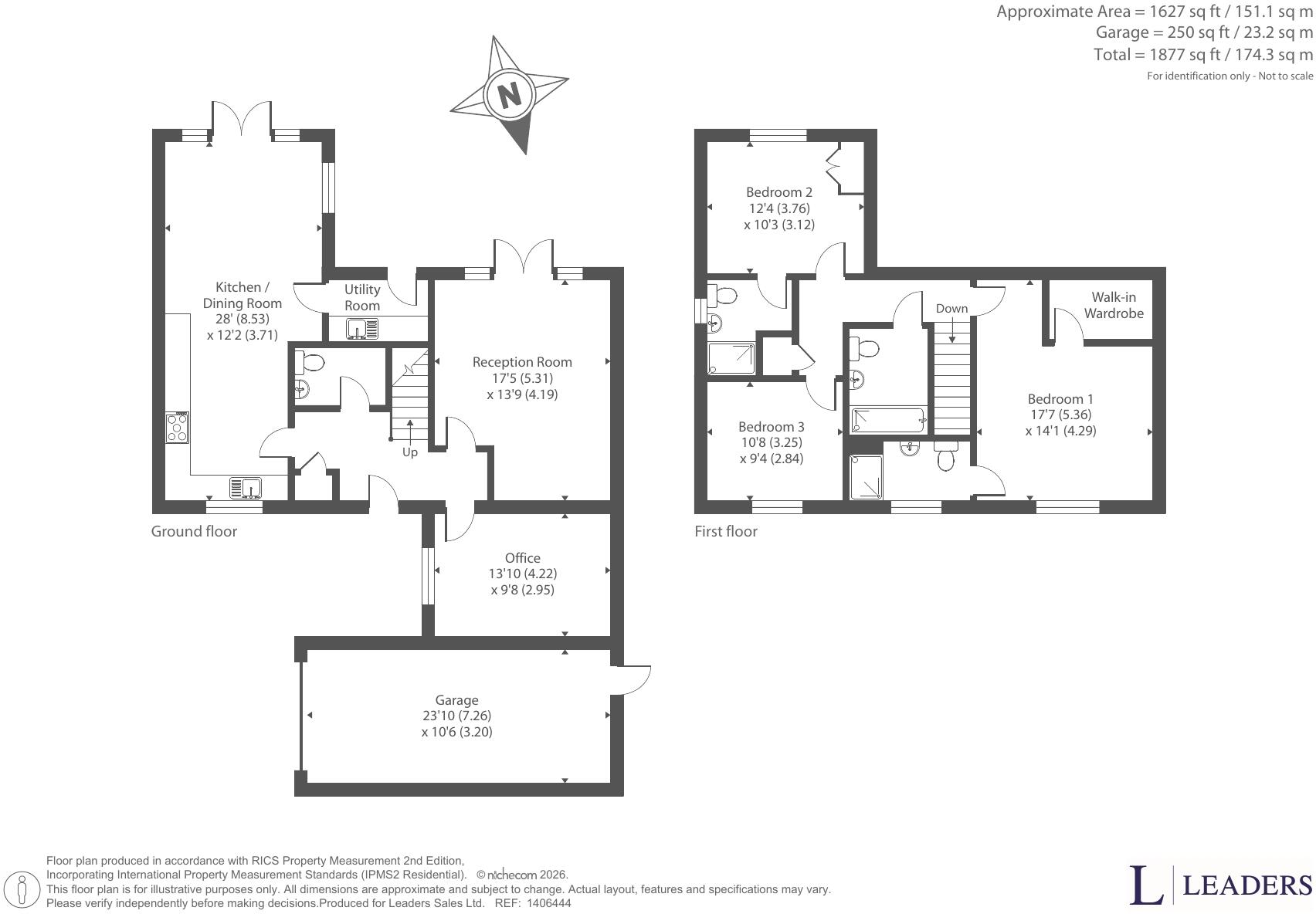 Bluebell Drive, Rickling Green, Saffron Walden floorplan