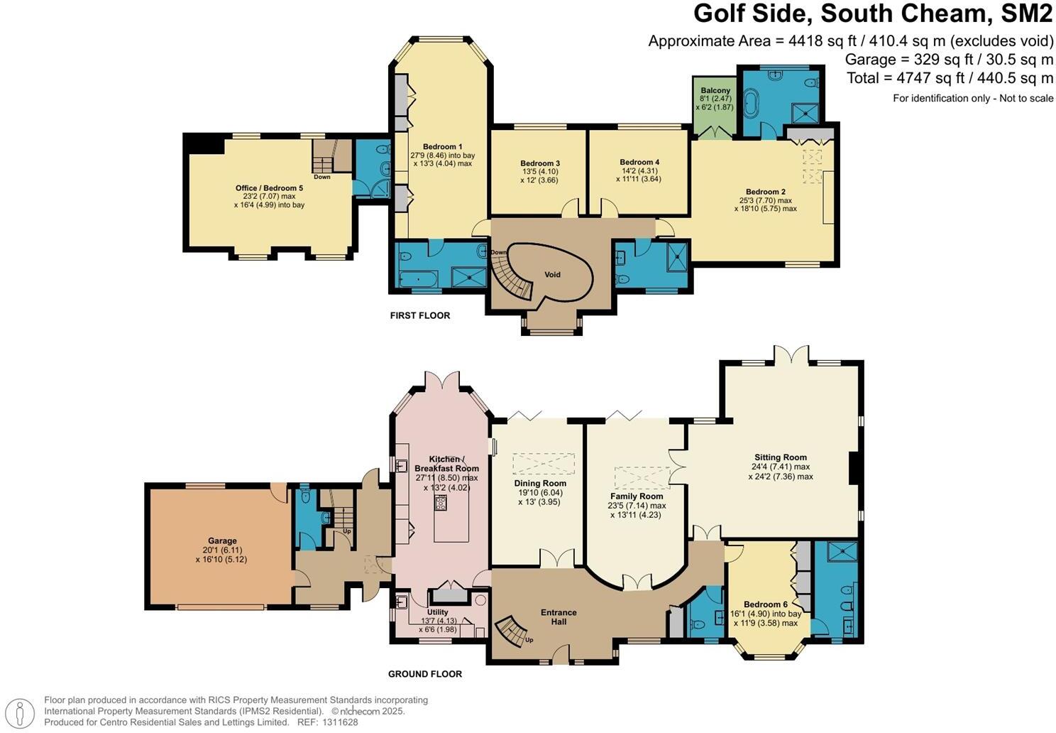 Golf Side, South Cheam floorplan