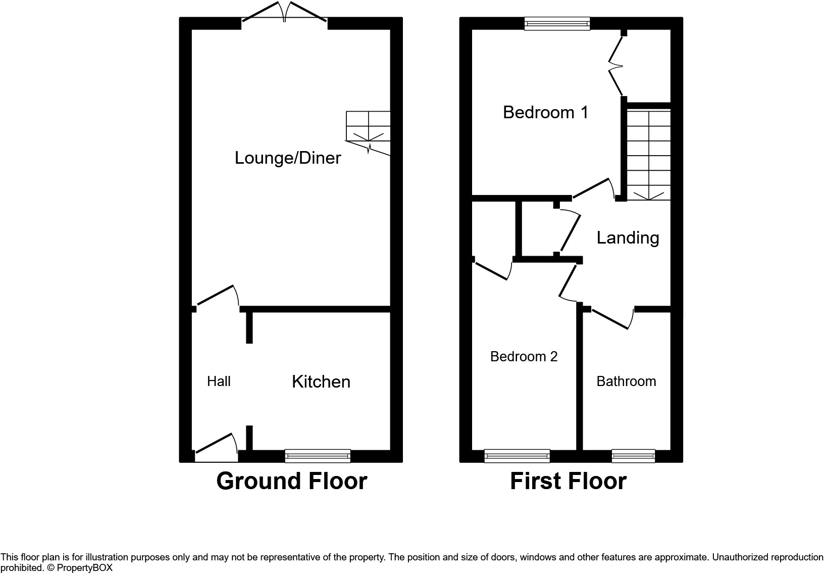 Llys-y-coed, Ystrad Mynach, Hengoed floorplan