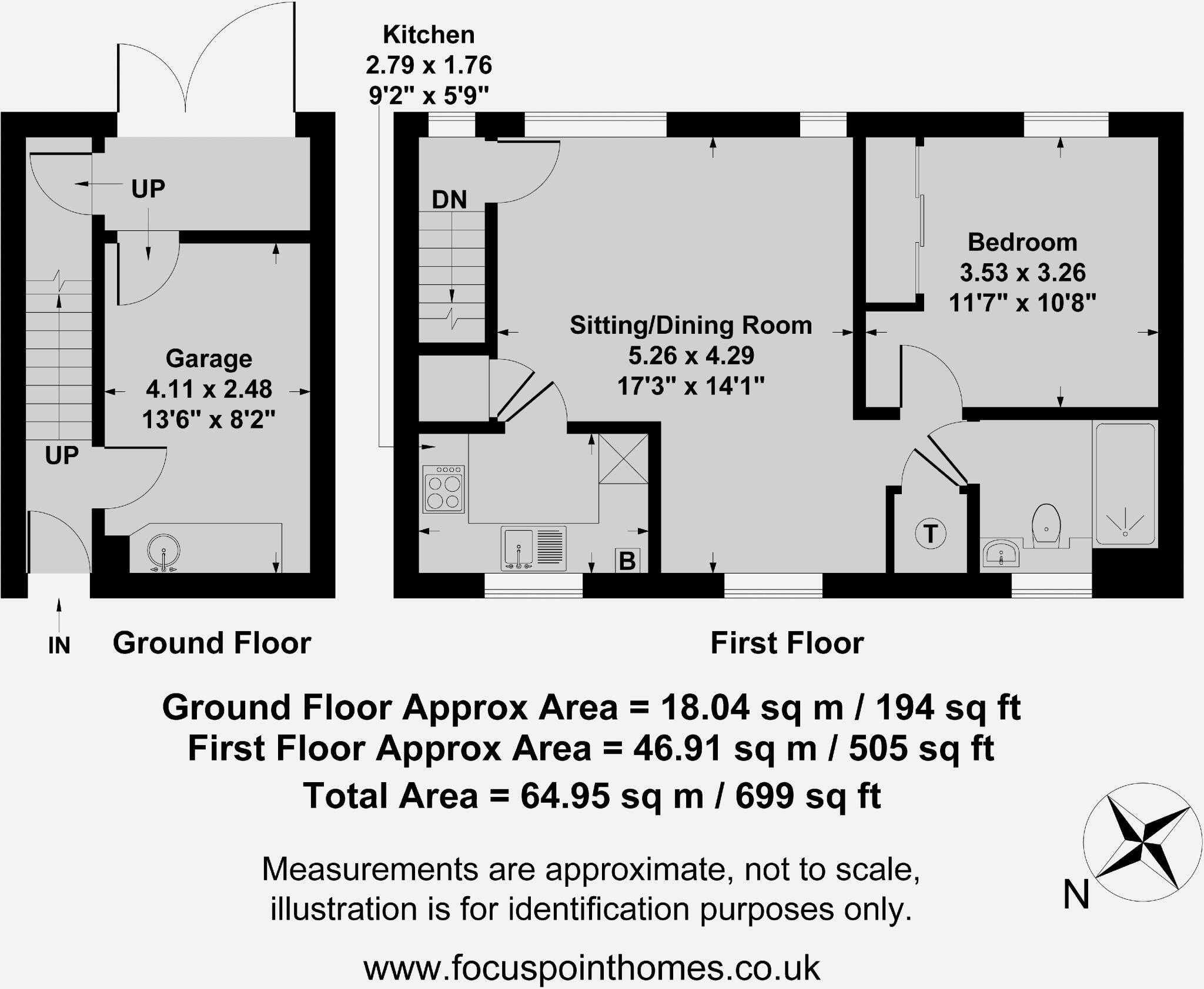 Lapsley Drive, Banbury - No Onward Chain floorplan