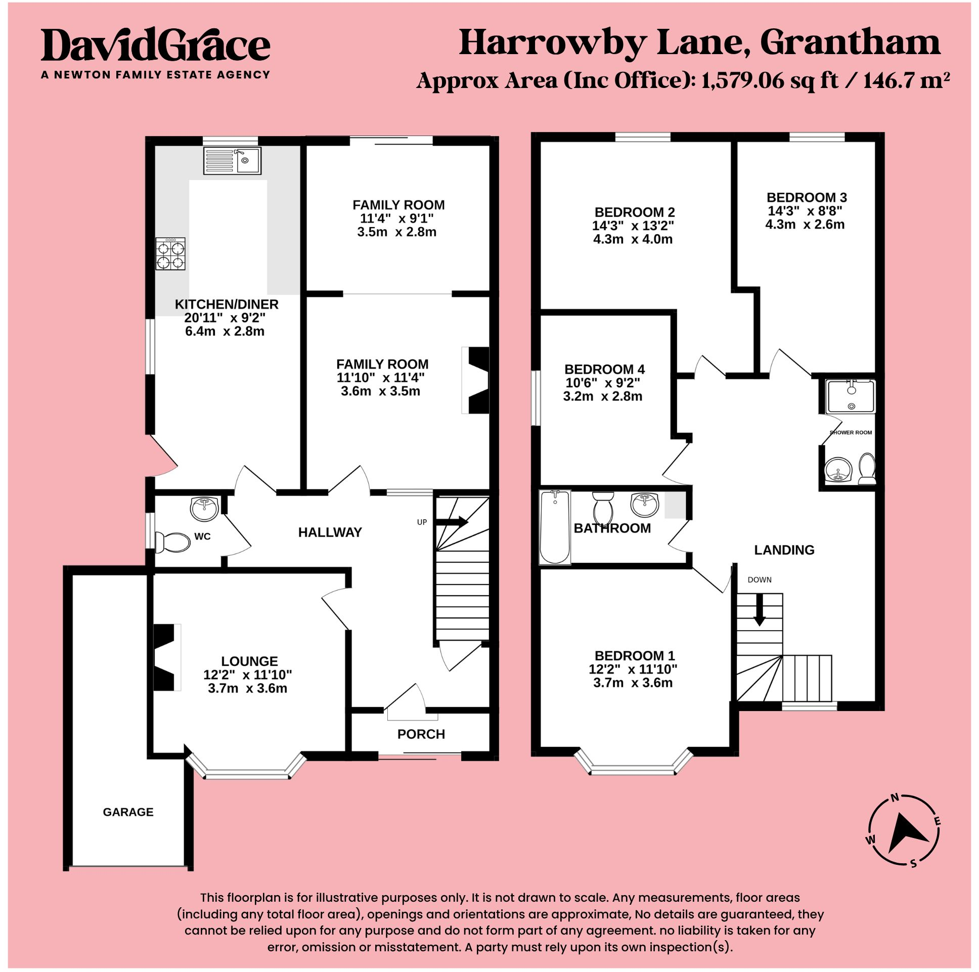 Harrowby Lane, Grantham, NG31 floorplan