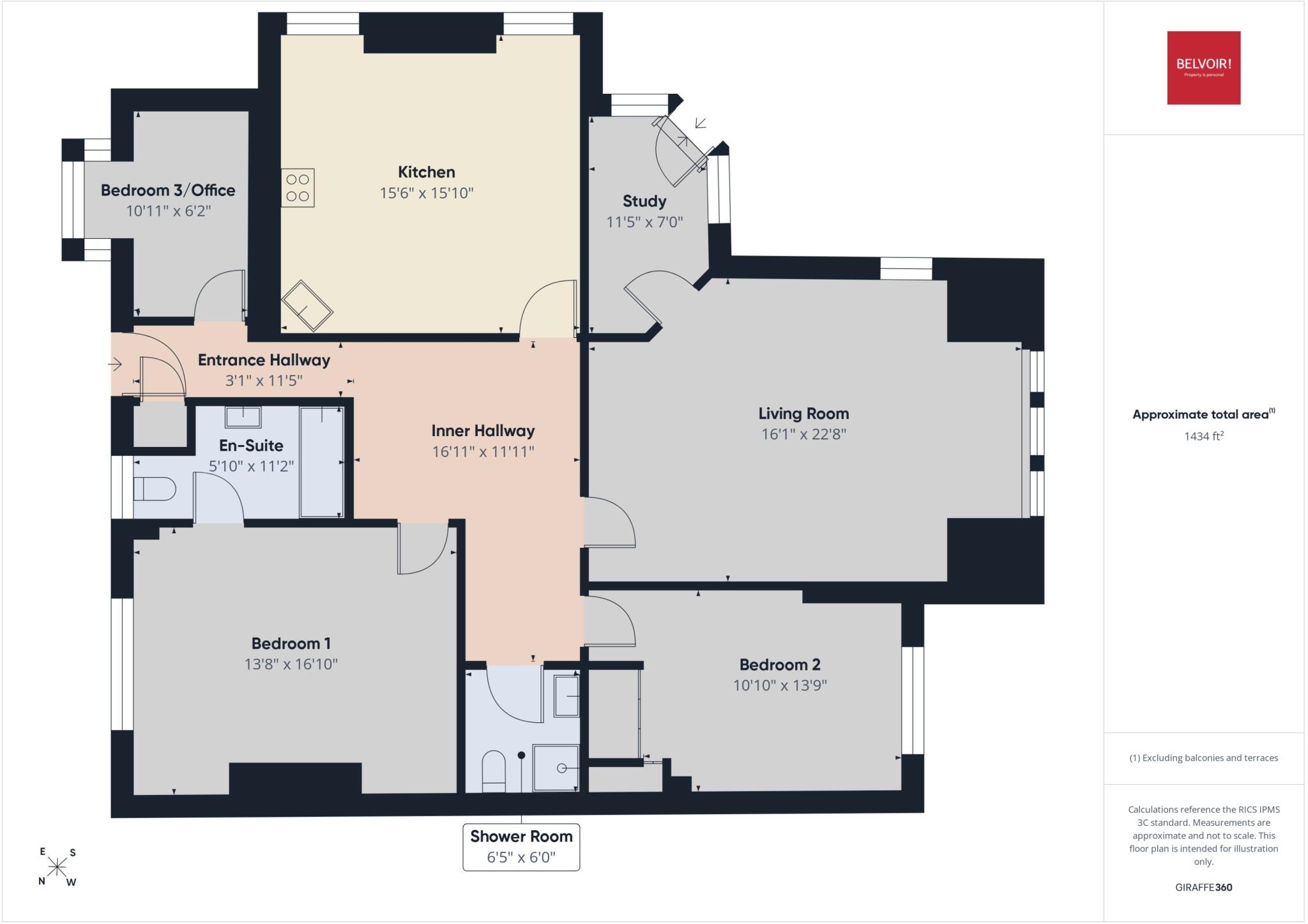 Clarence Drive, Harrogate, HG1 floorplan