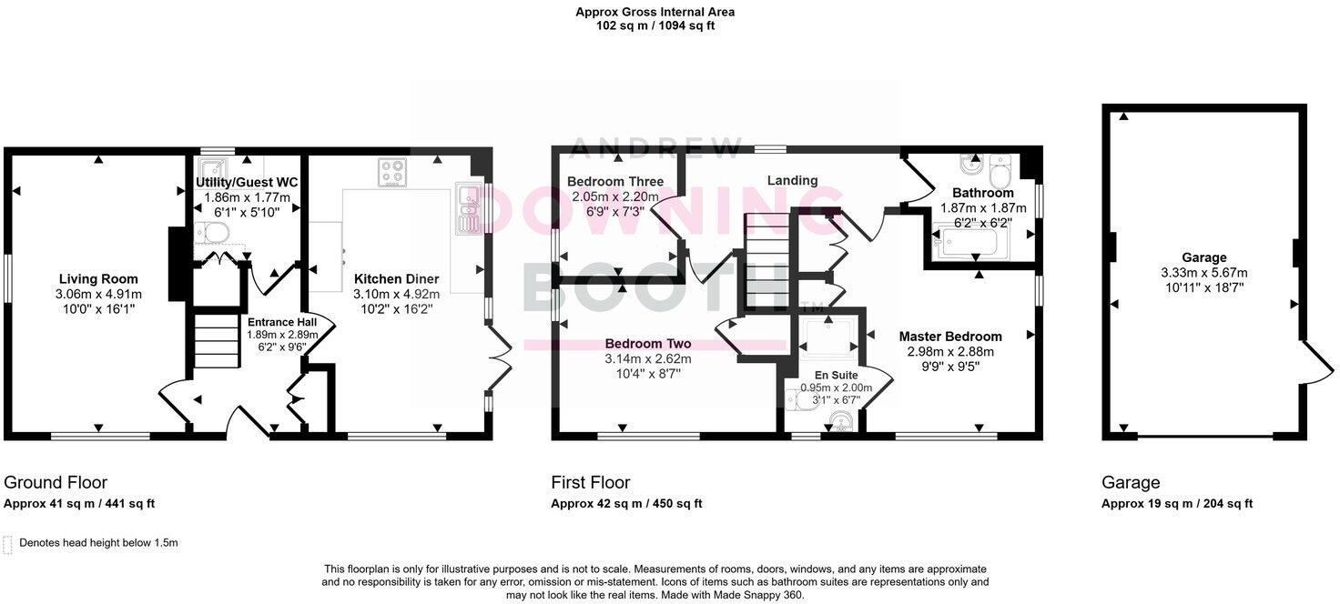 Mansell Avenue, Fradley, Lichfield, WS13 8ZH - Beautifully Presented Throughout floorplan