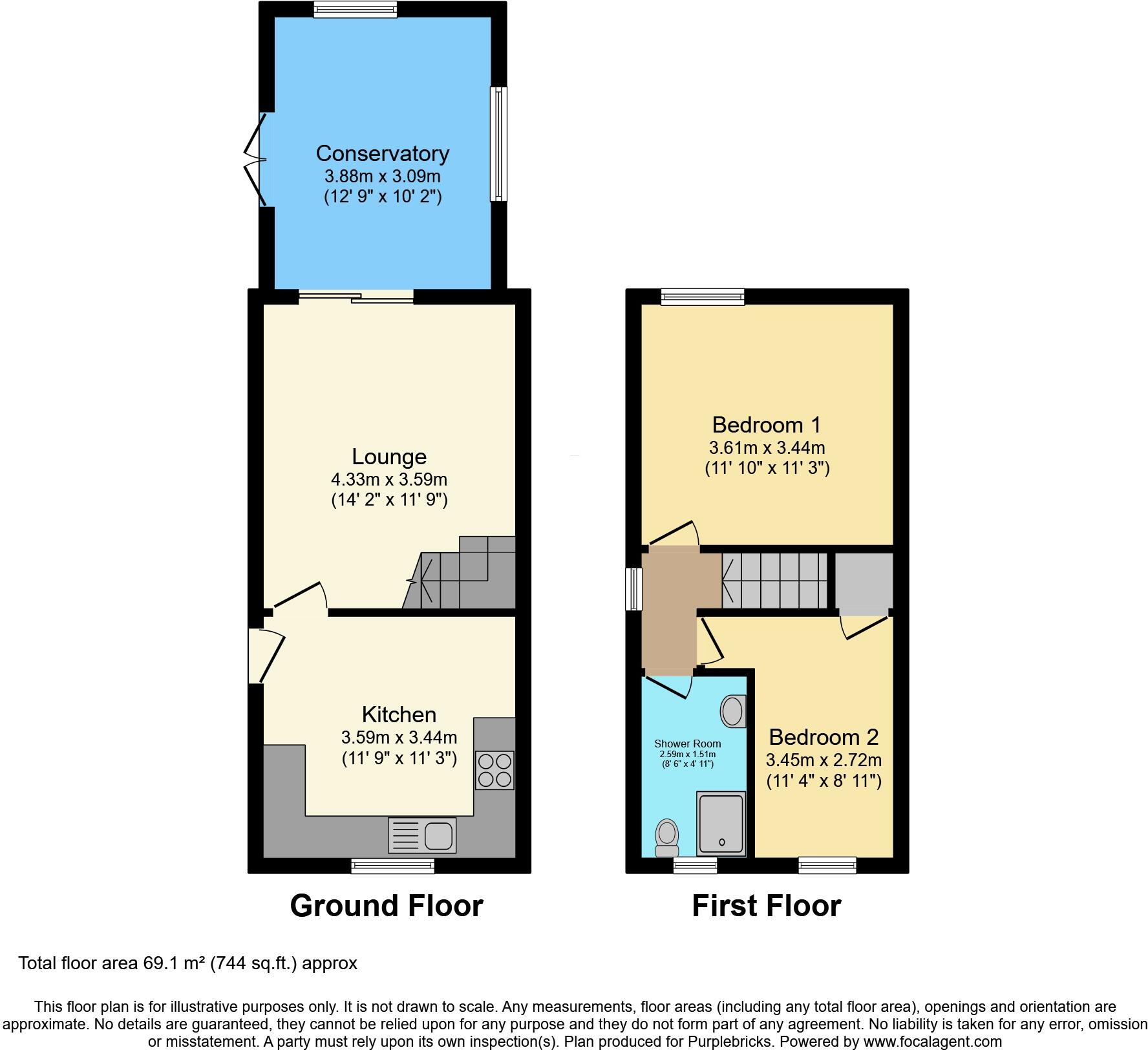 Hund Oak Drive, Doncaster, DN7 floorplan
