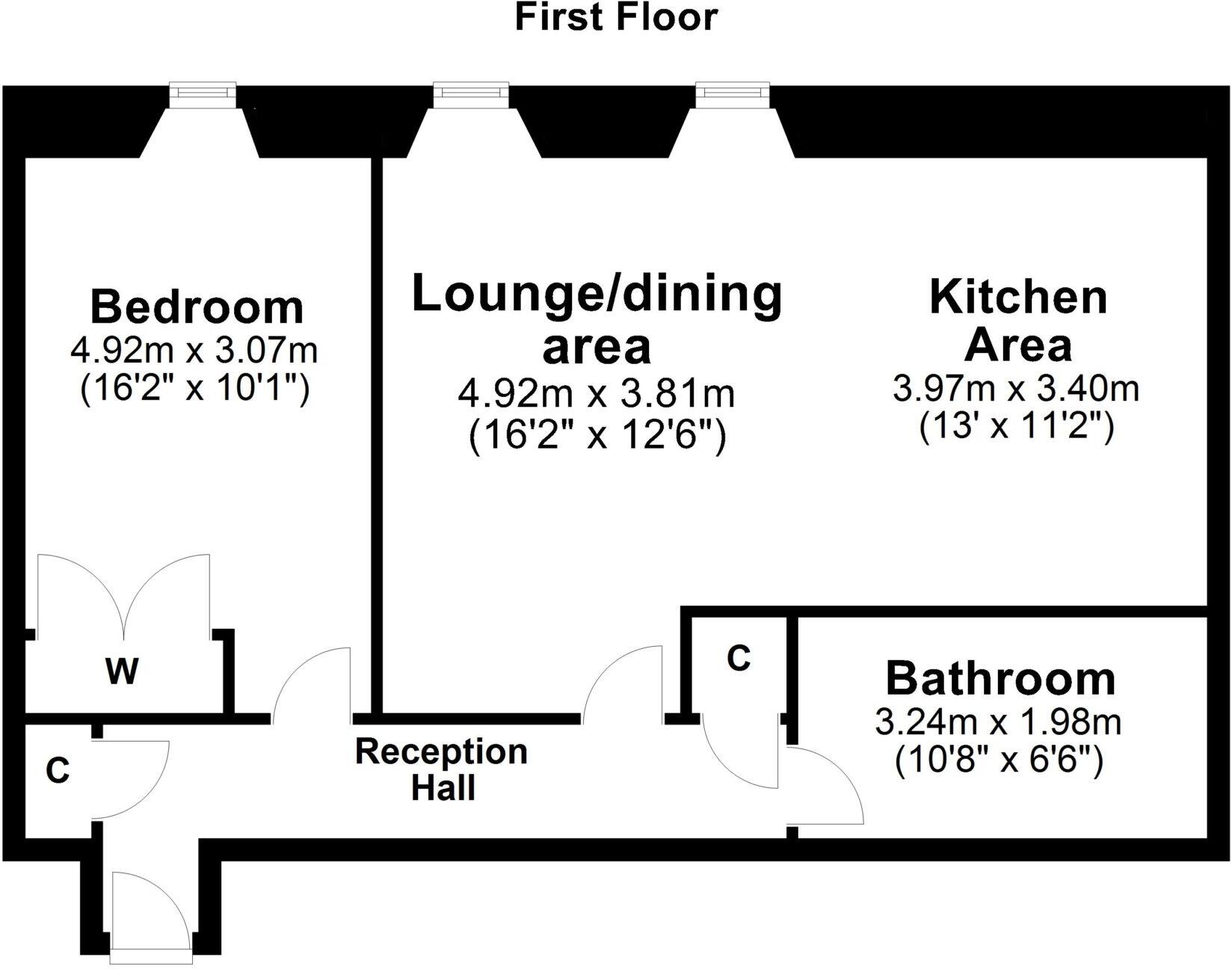 Apt 9, Ballochmyle House, Mauchline, KA5 6JZ floorplan