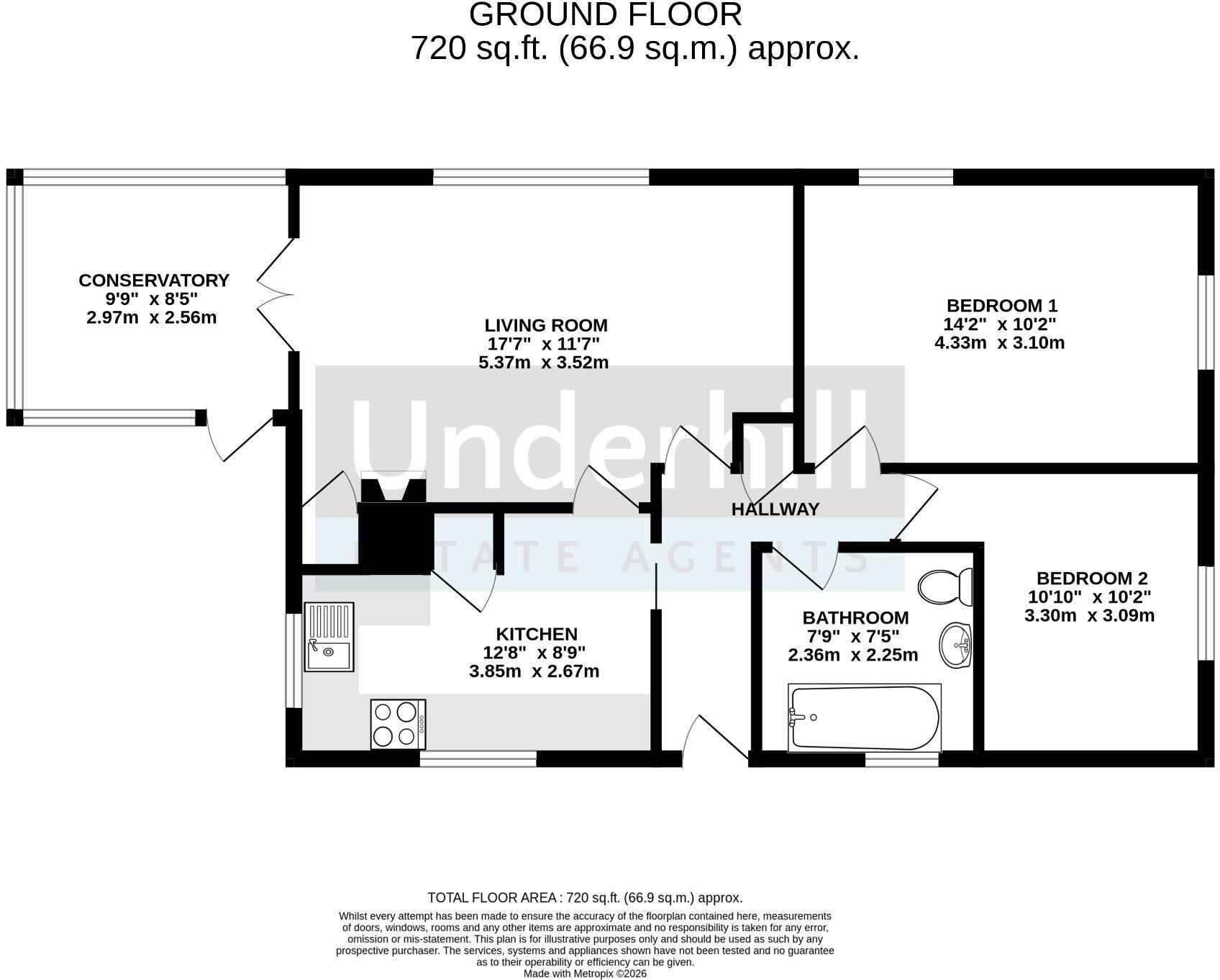 Exeter floorplan
