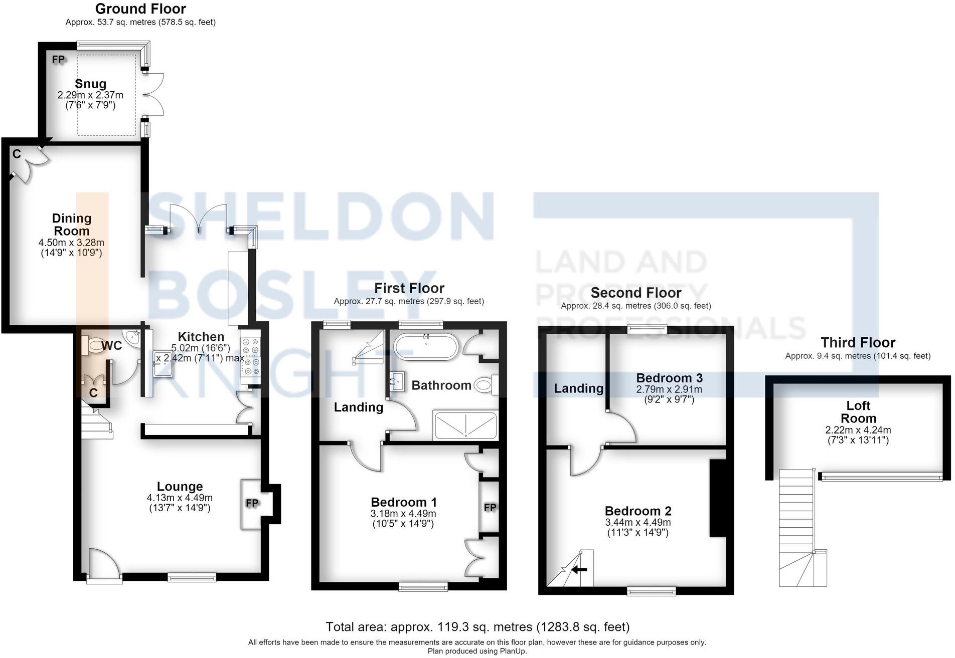 Merstow Green, Evesham, WR11 floorplan