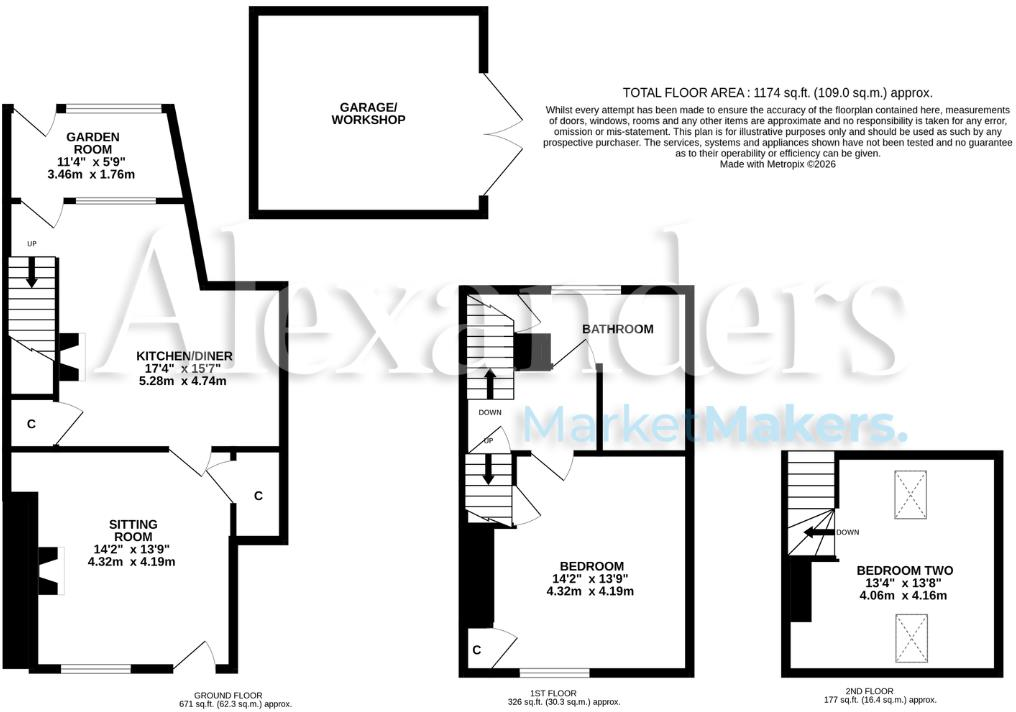 Church Road, Nailstone floorplan