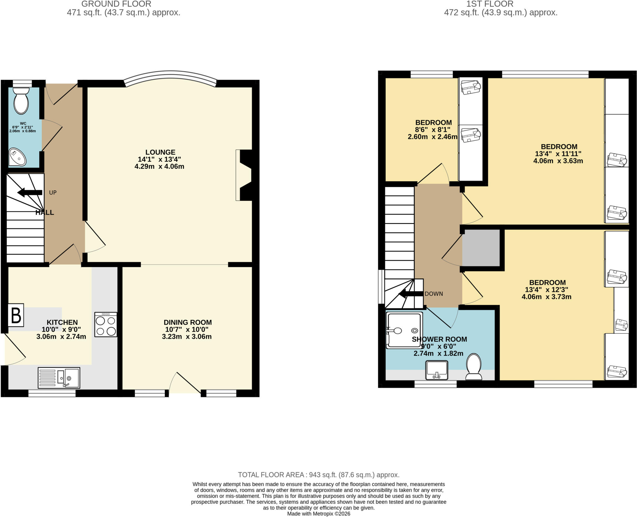 Foxglove Avenue, Leeds, LS8 floorplan