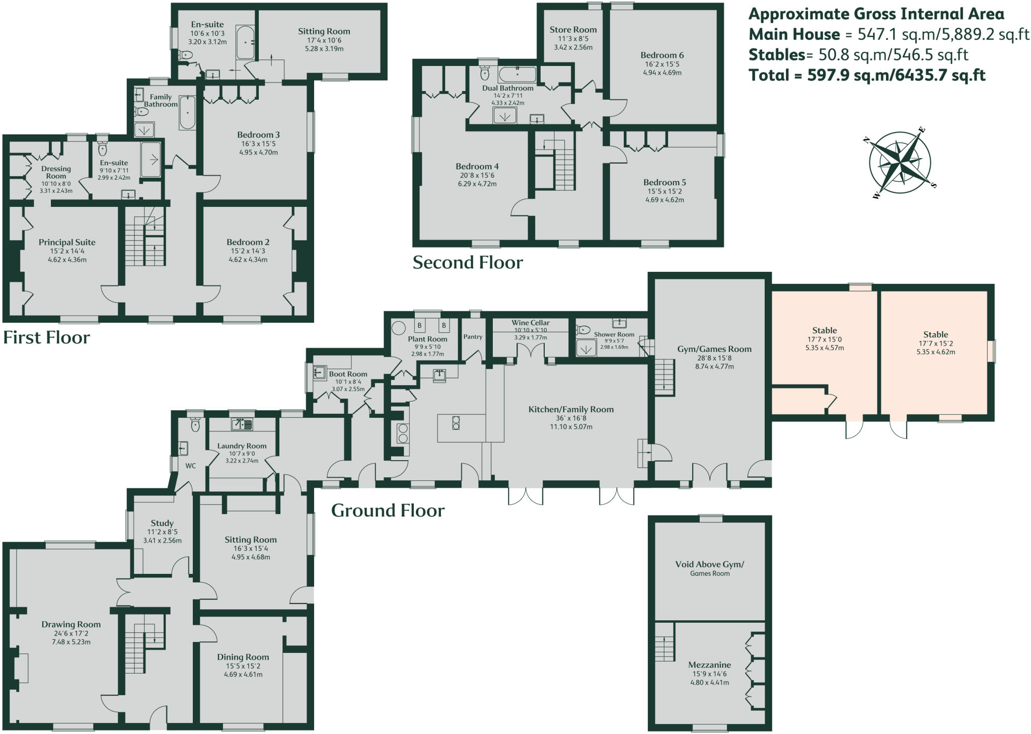 The Manor House, Illston On The Hill floorplan