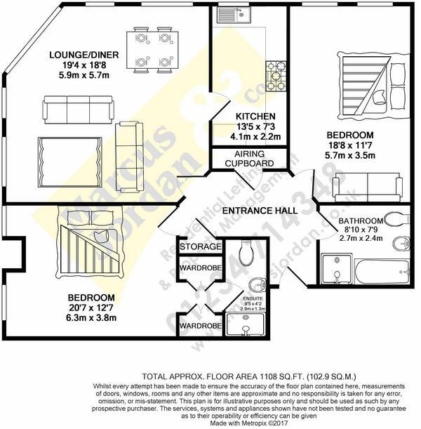 Kensington Place, Wellingborough Road, Olney, MK46 floorplan