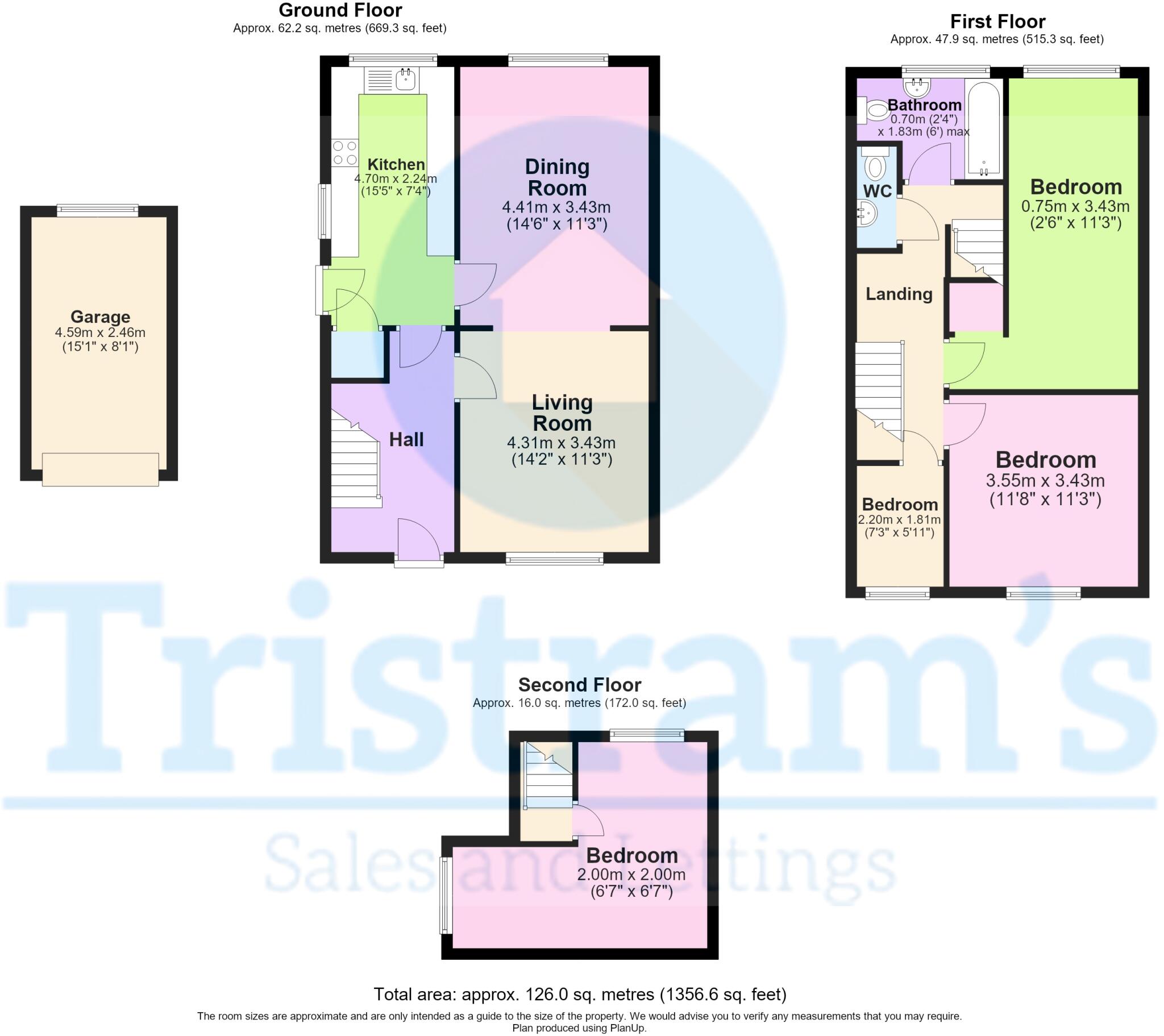 Pelham Crescent, Beeston floorplan