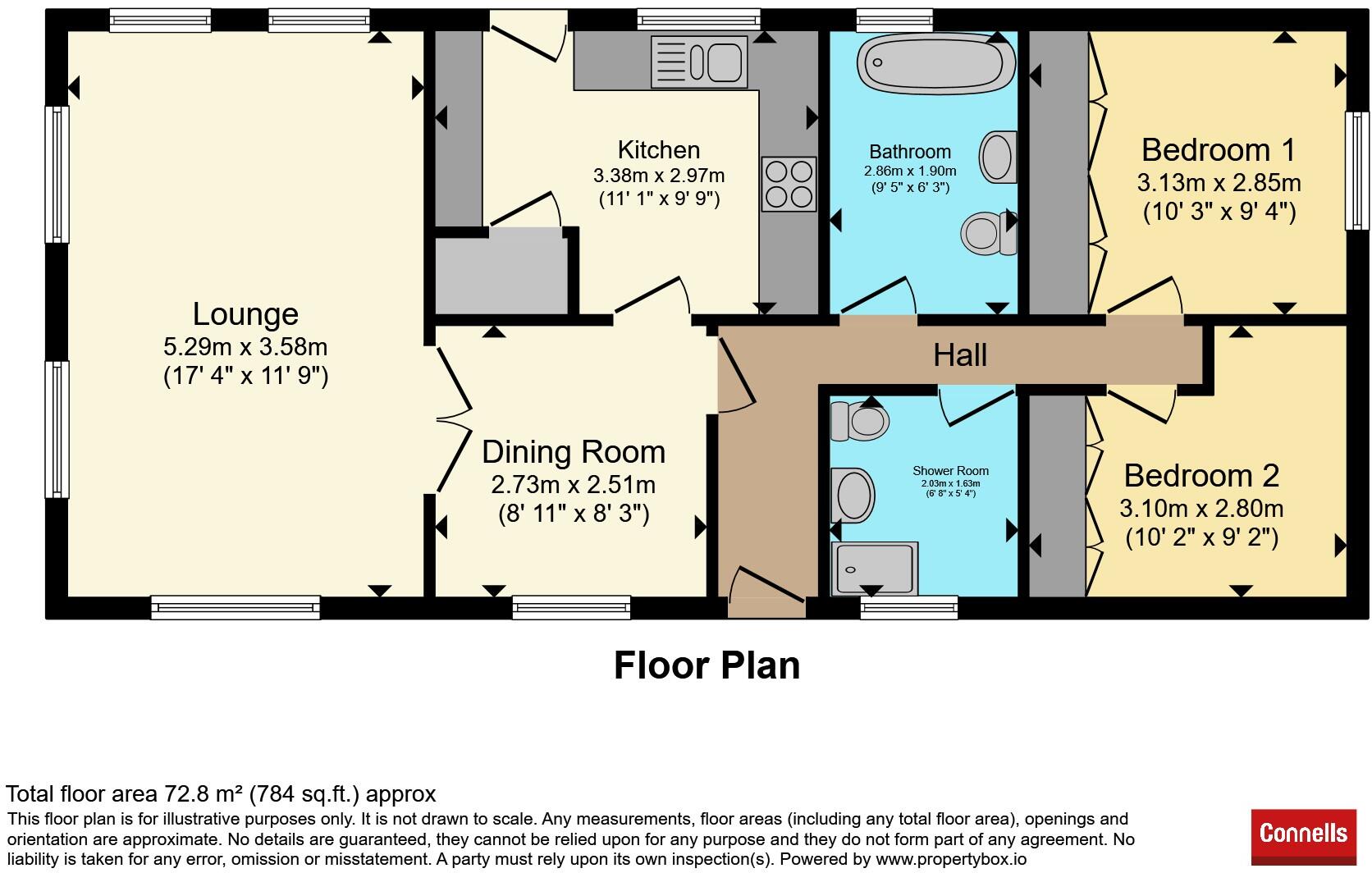Earls Ditton Lane, Hopton Wafers, Kidderminster floorplan