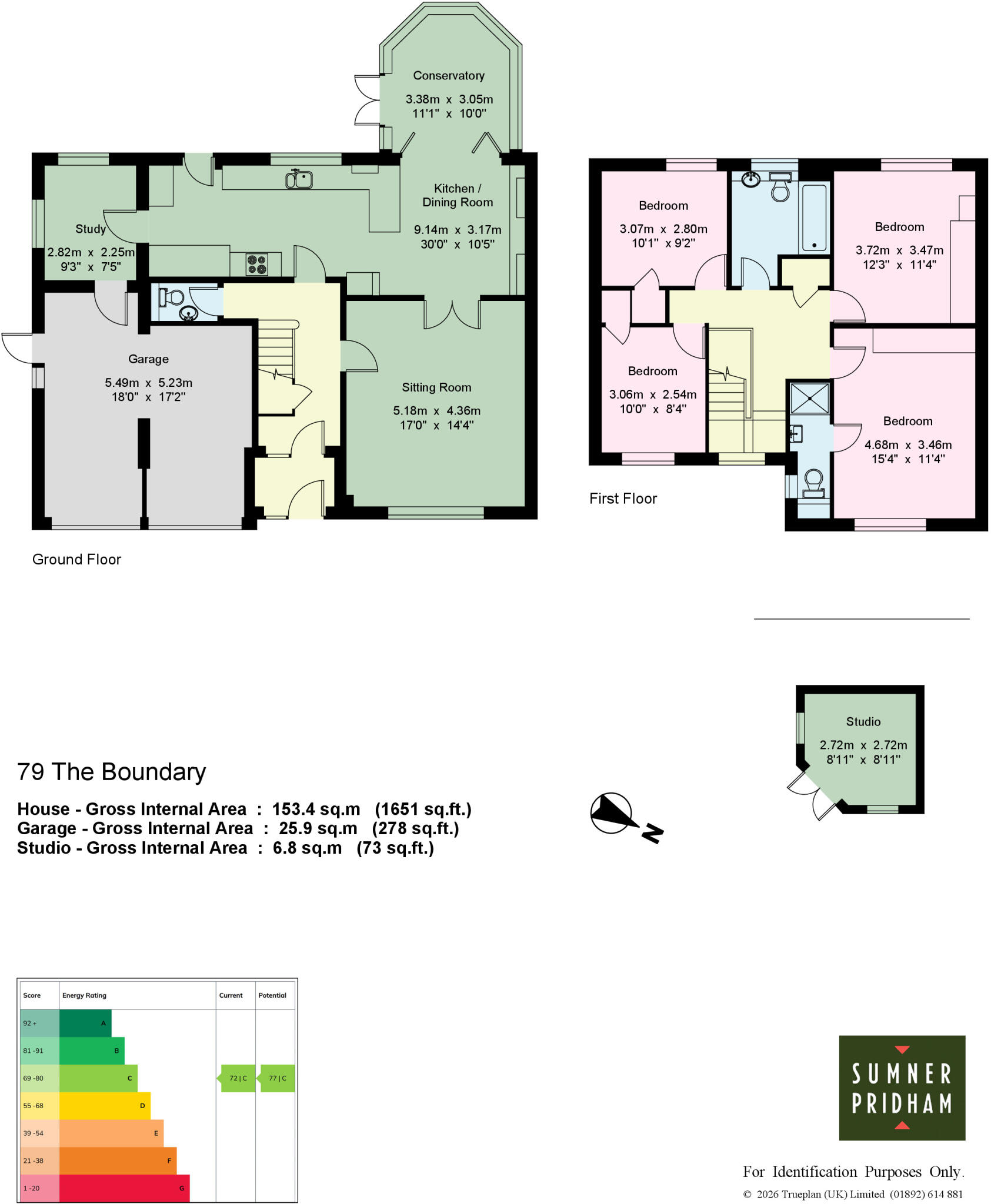 The Boundary Langton Green TN3 0YA floorplan