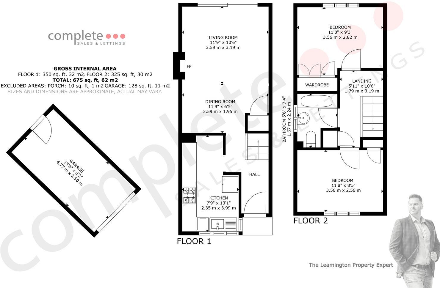 Cobden Avenue, Leamington Spa floorplan
