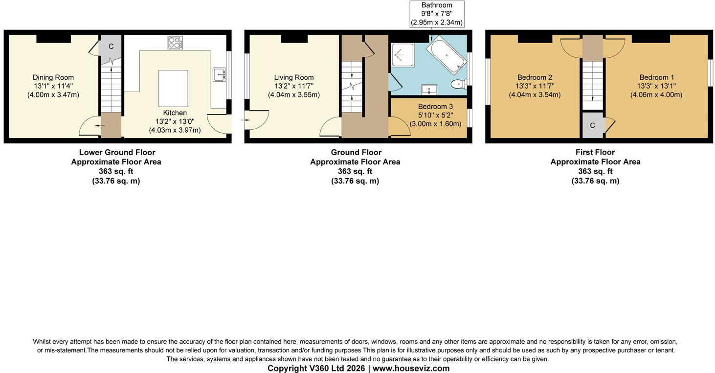 Holywell Grove, Castleford, WF10 floorplan