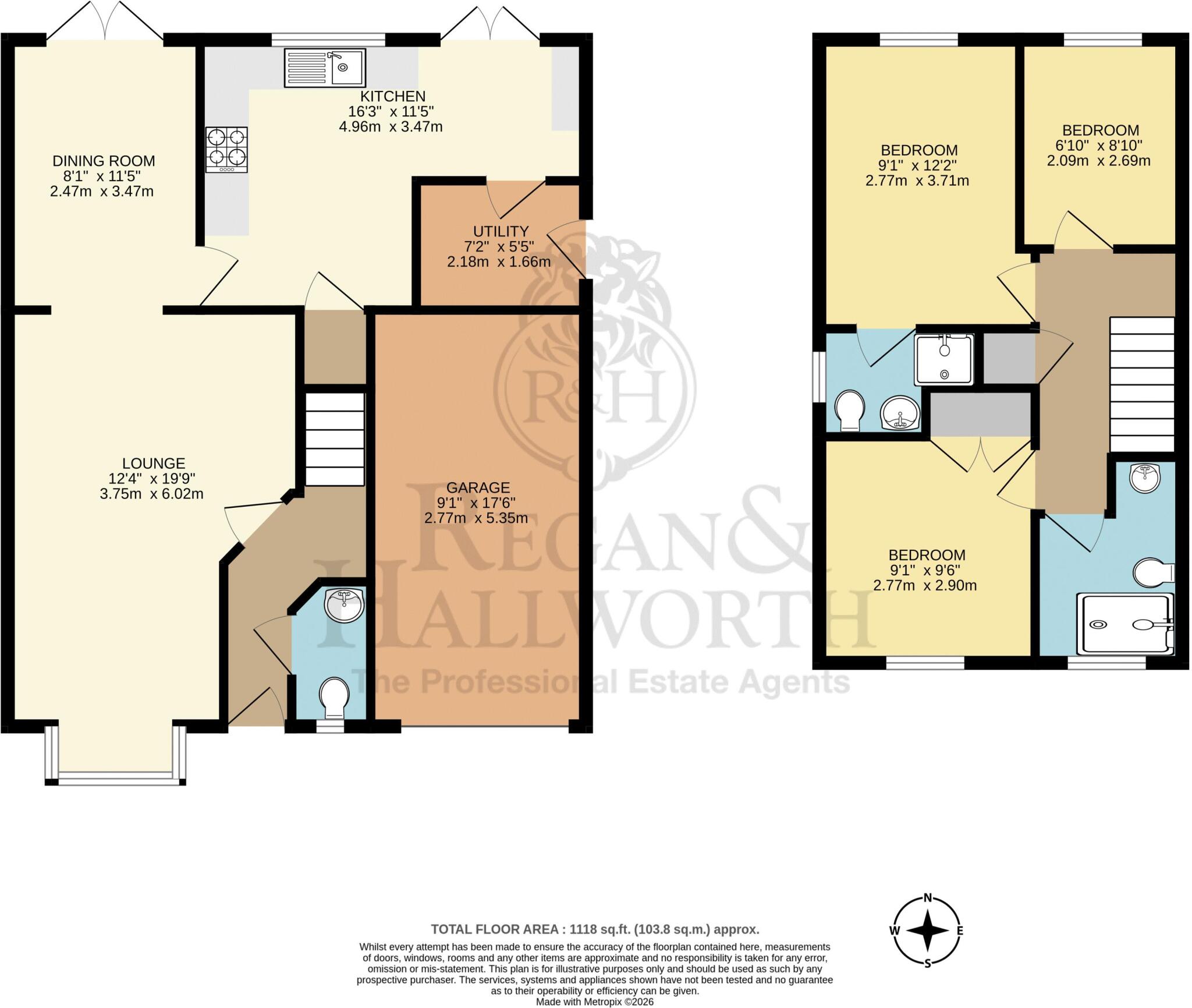 Highmeadow, Upholland, WN8 0BE floorplan