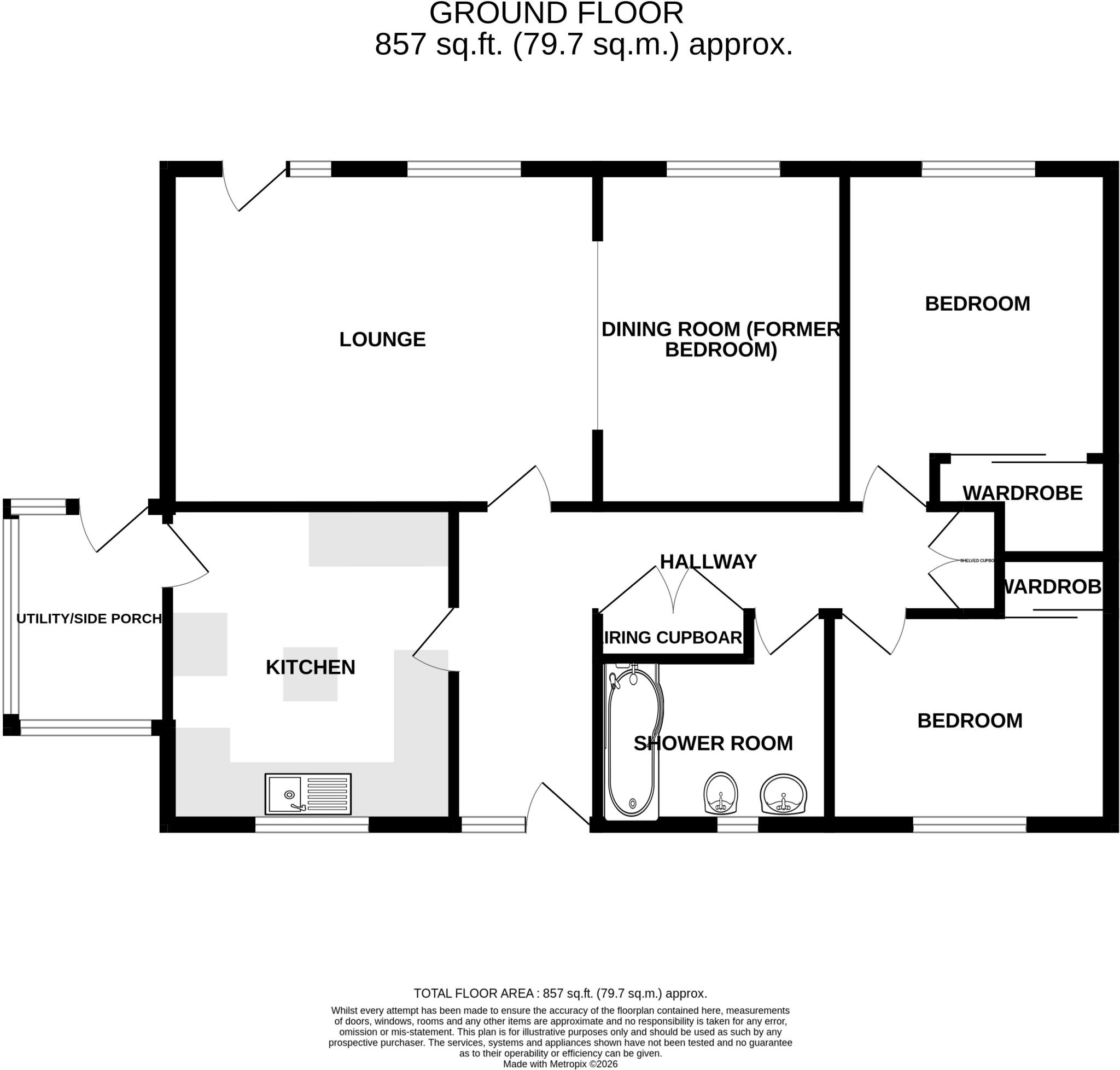 Bulls Hall Road, Occold, Suffolk, IP23 floorplan