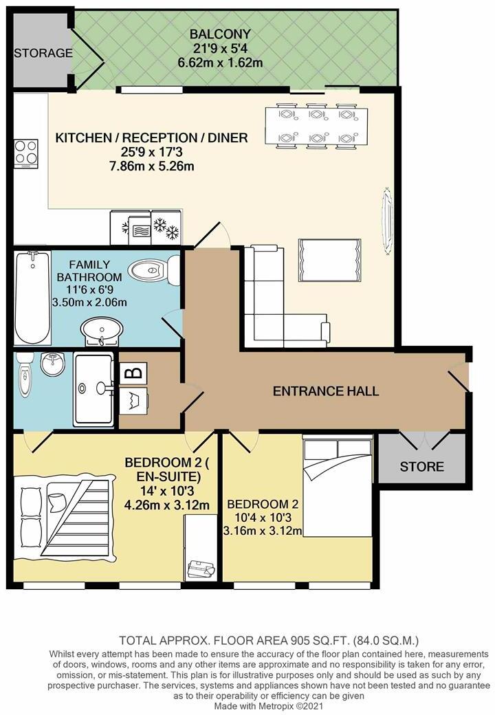 Williams Way, Wembley floorplan