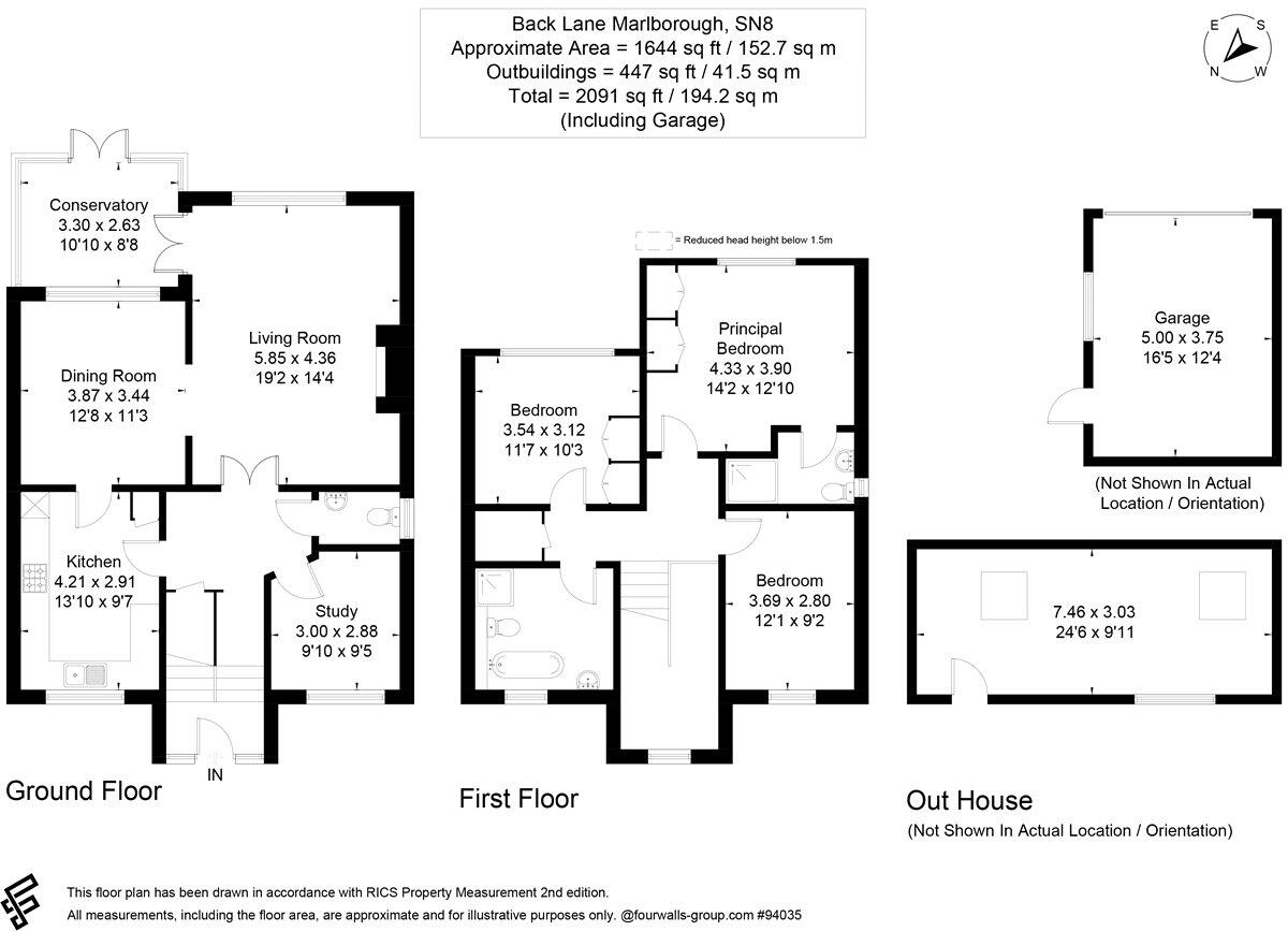 Back Lane, Marlborough, Wiltshire, SN8 floorplan