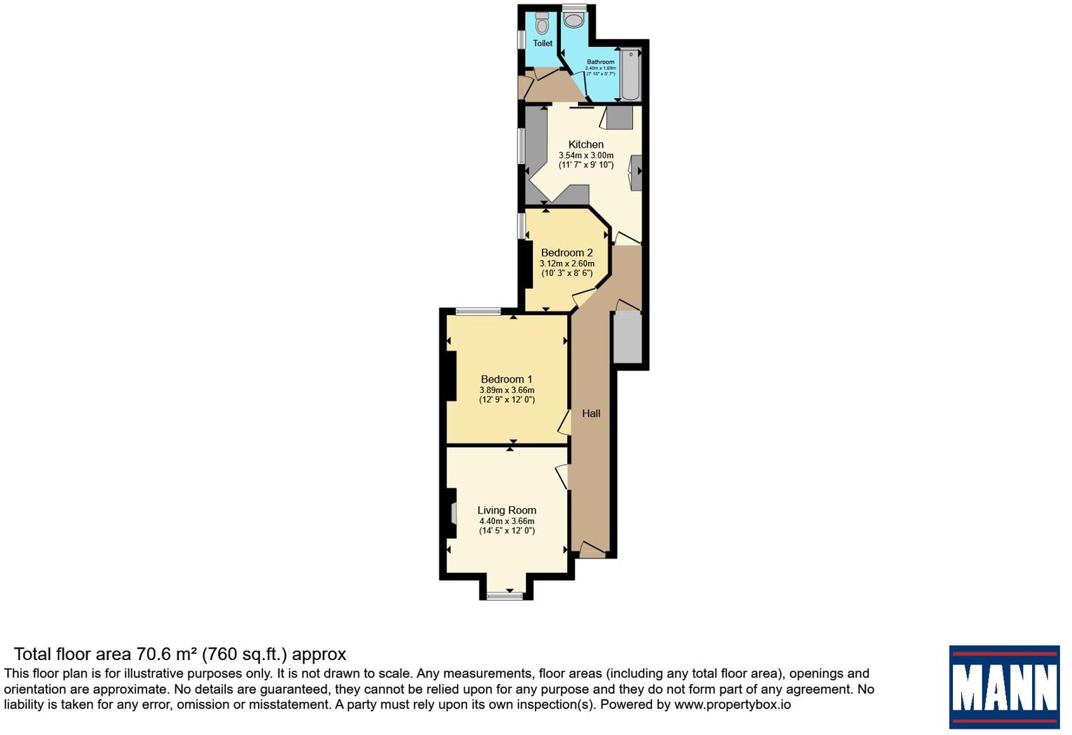 Sangley Road, London, SE6 floorplan
