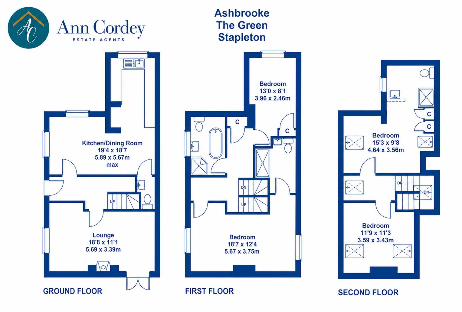 The Green, Stapleton, Darlington floorplan