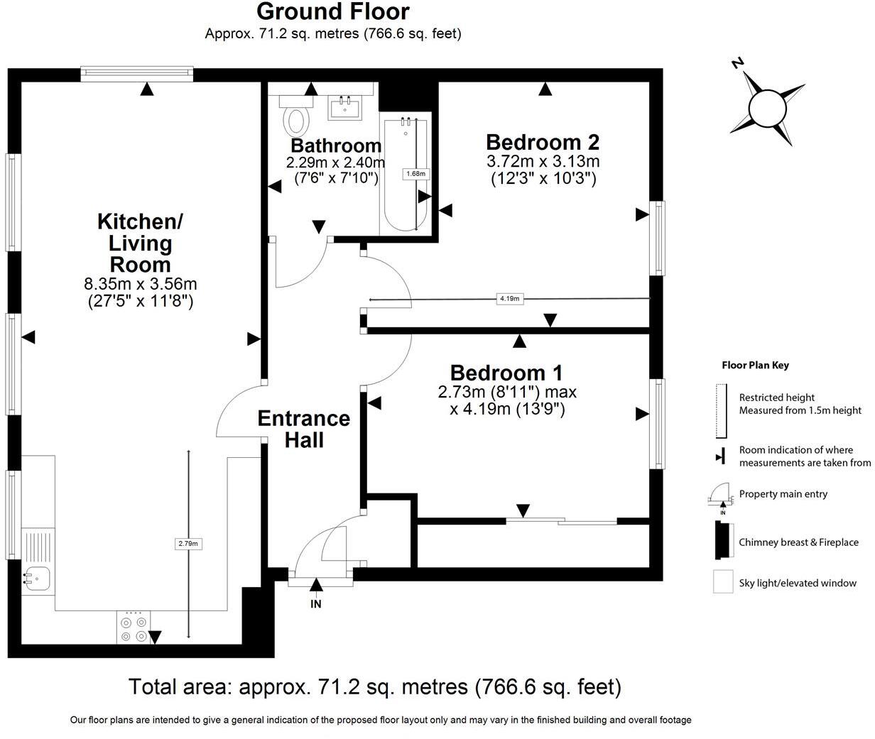Archer Close, Coopersale floorplan