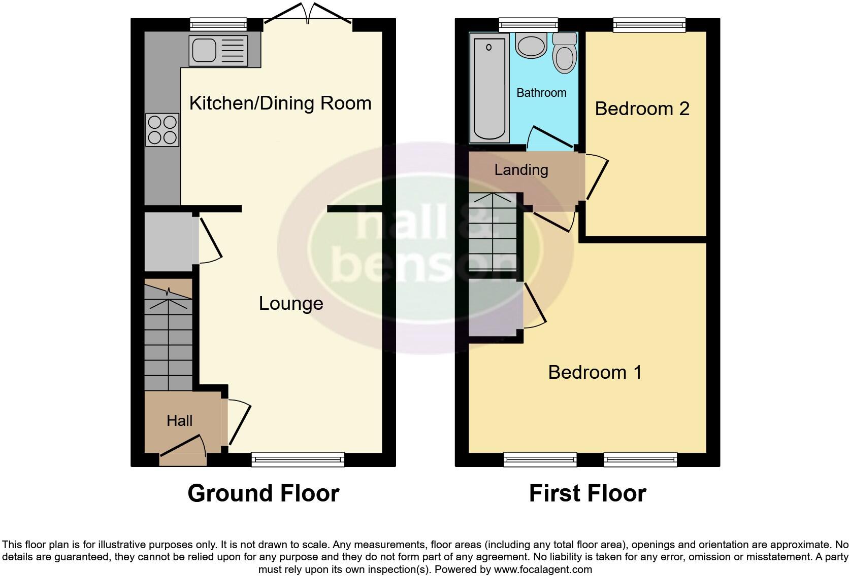 Kingswood Avenue, BELPER floorplan