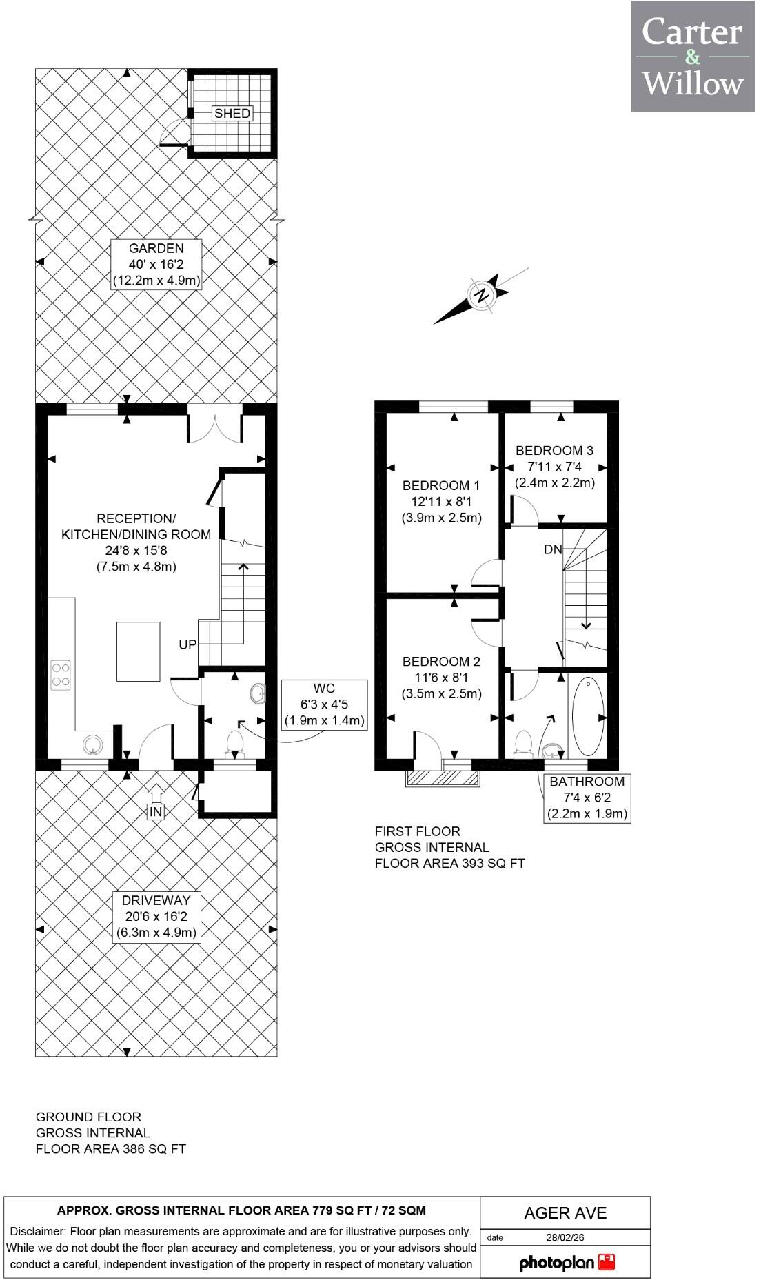 Ager Avenue, Dagenham floorplan