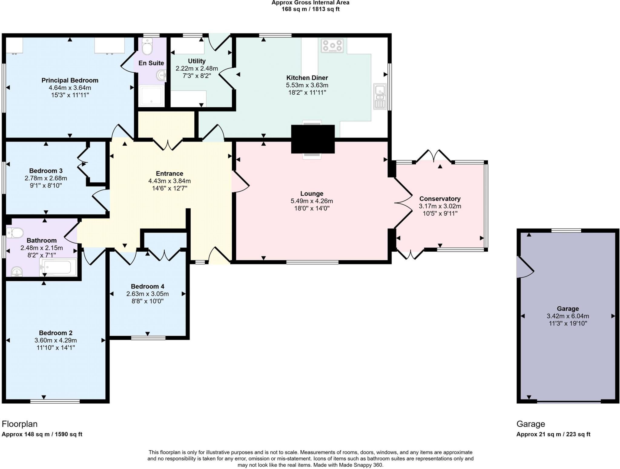 Green Meadows, Camelford, Cornwall, PL32 floorplan