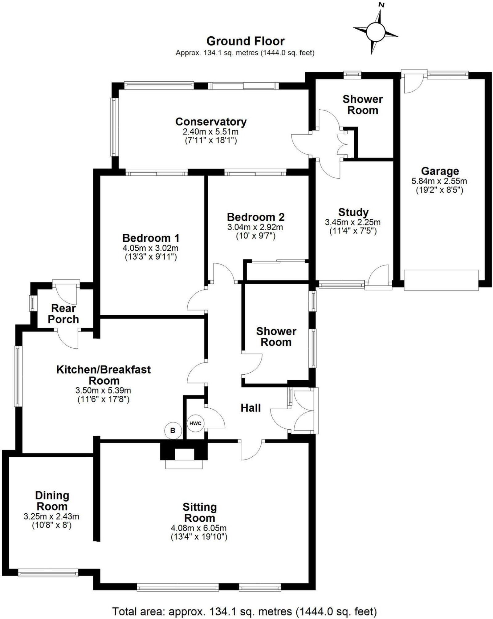 Highlands, Potterne, Devizes, Wiltshire, SN10 5NS floorplan