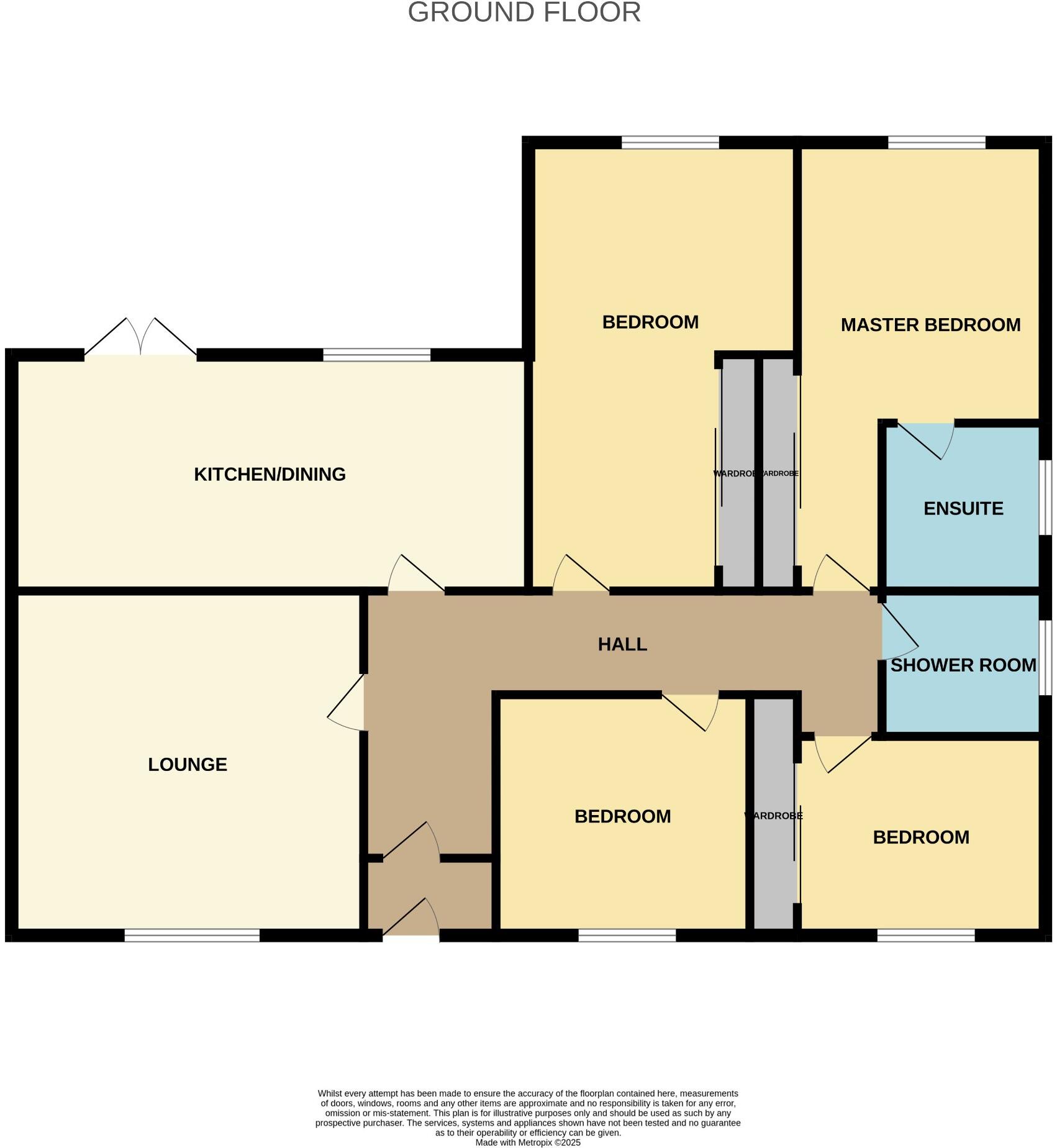 Morven Avenue, Montrose, Angus, DD10 floorplan