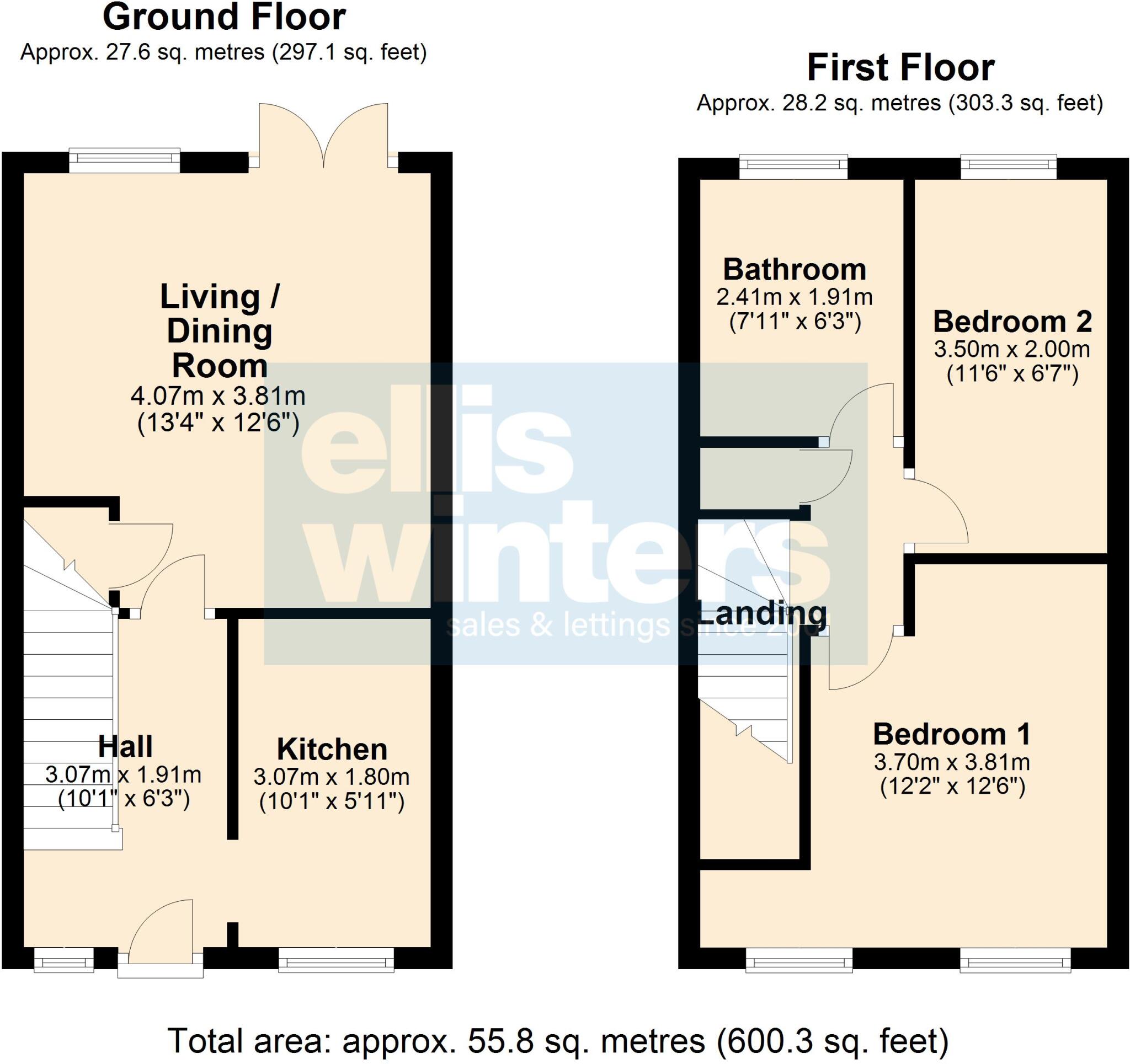 Kingfisher Close, Chatteris floorplan