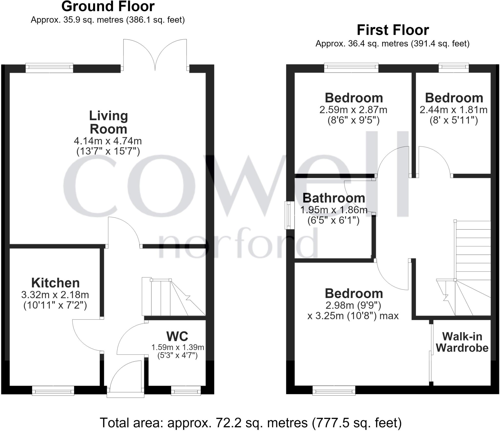 Skiddaw Close, Middleton, Manchester, Greater Manchester, M24 floorplan