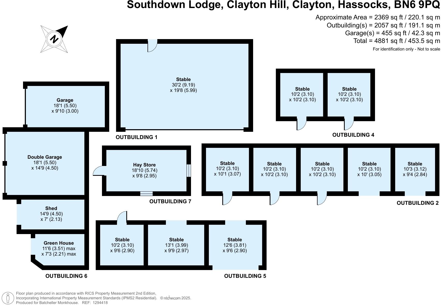Clayton Hill, Clayton floorplan
