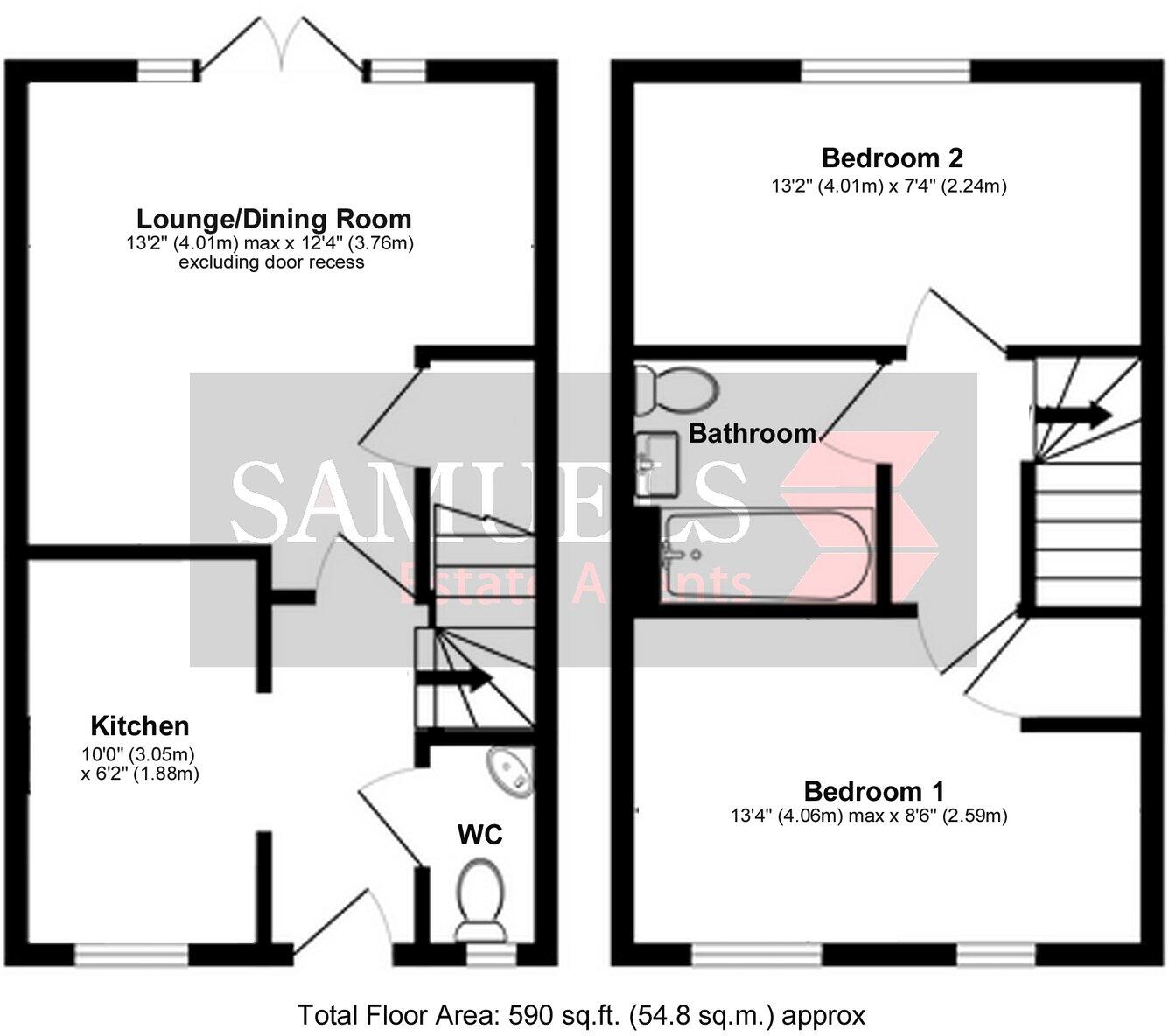 Great Orchard, Cranbrook, Exeter, EX5 floorplan