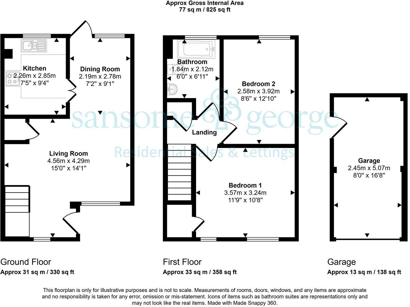 Swanholm Gardens, Calcot, Reading floorplan