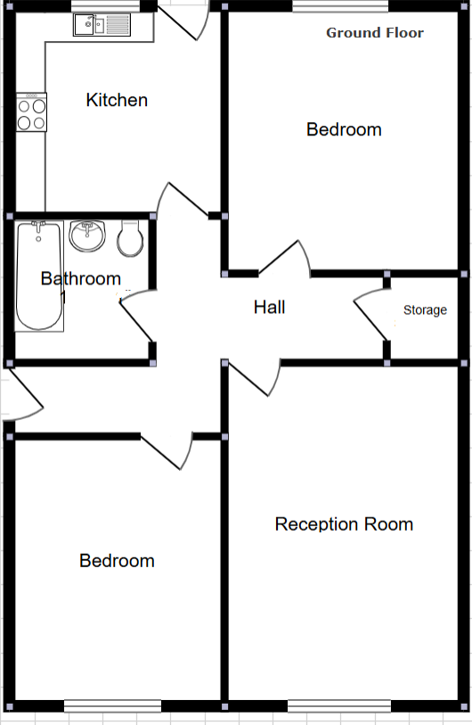 Ellingham Avenue, March, floorplan