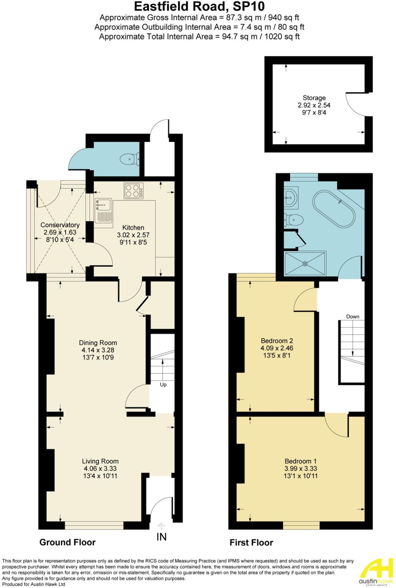 Eastfield Road, Andover, SP10 floorplan