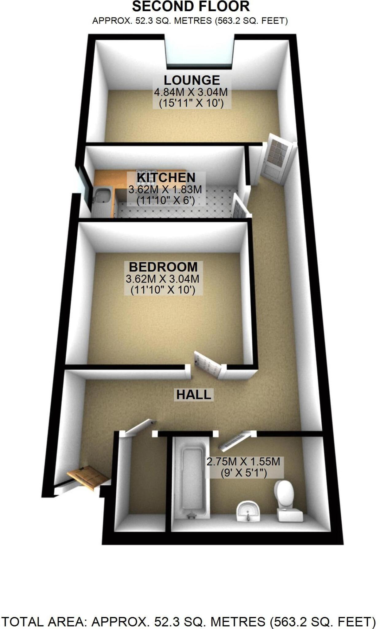 High Street, Abergavenny floorplan