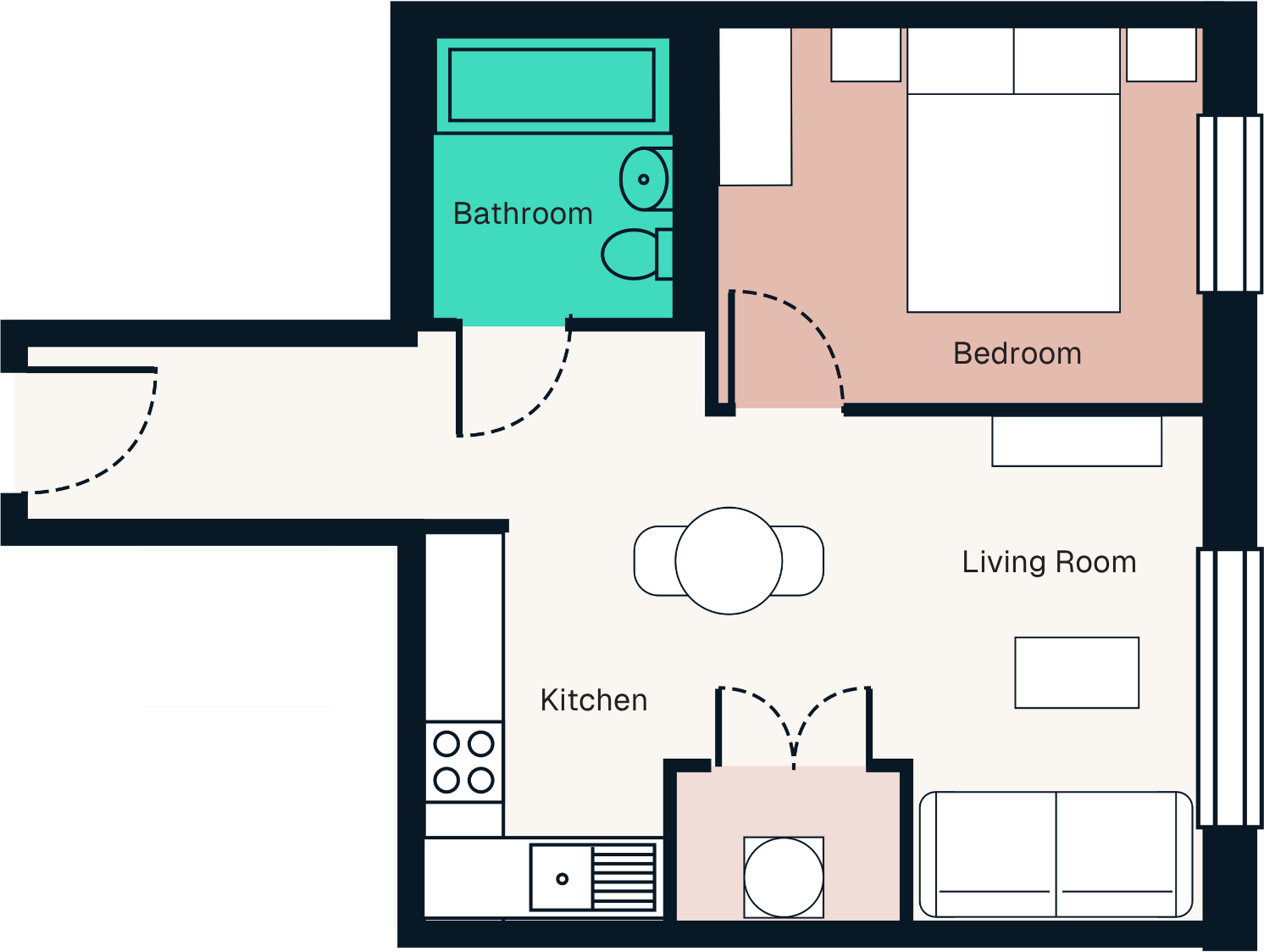 Angorfa (A02), Guildford Crescent, Cardiff floorplan