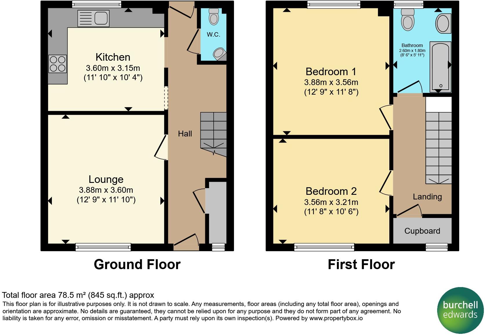 Hartshay Close, Ilkeston floorplan