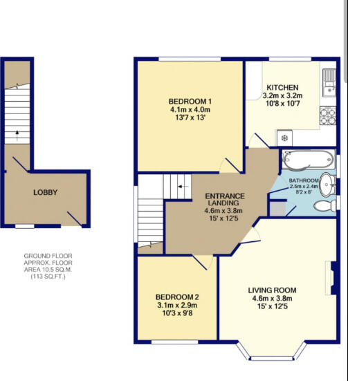 Truscott Avenue, Bournemouth floorplan