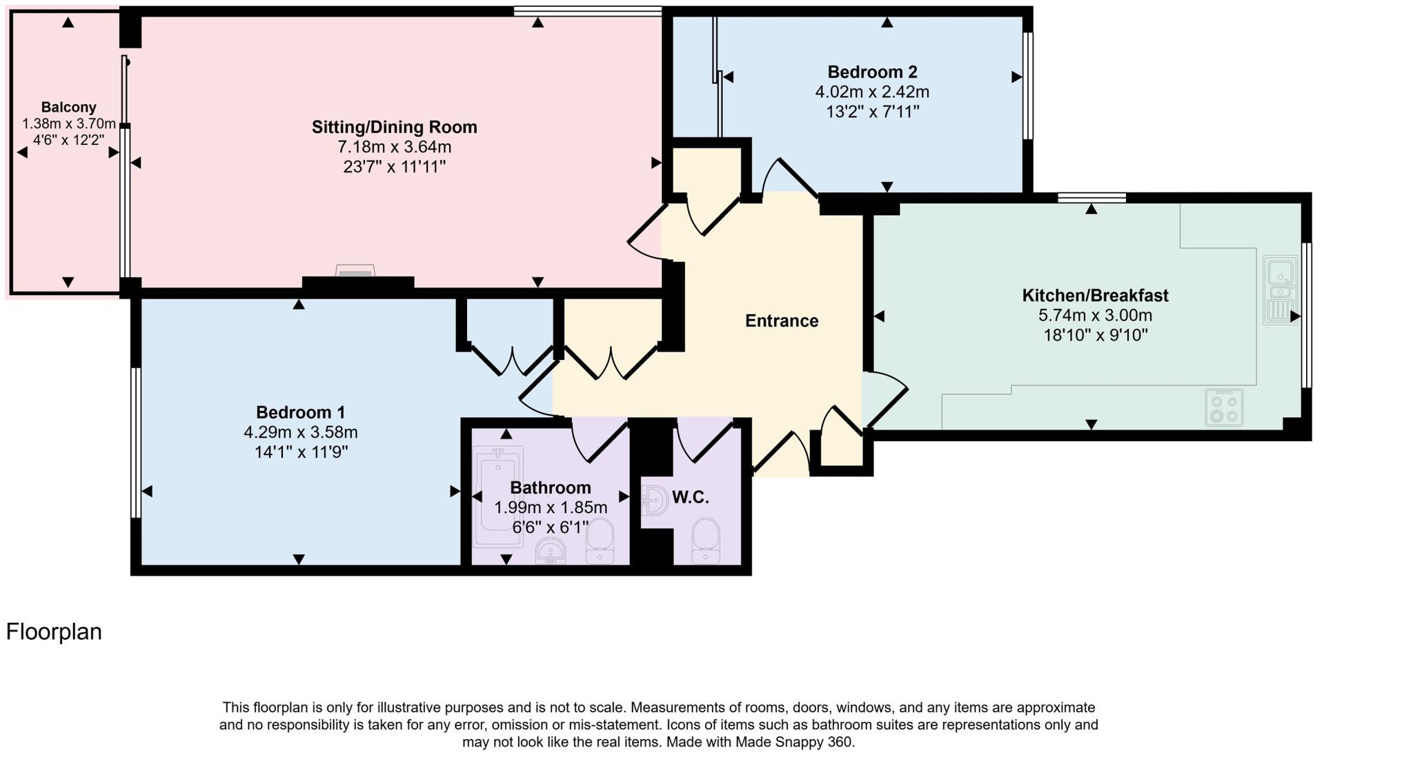 Bournemouth floorplan