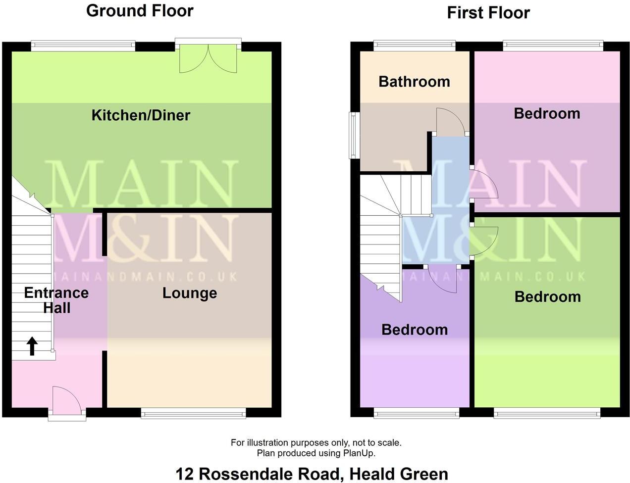 Rossendale Road, Heald Green, Cheadle floorplan
