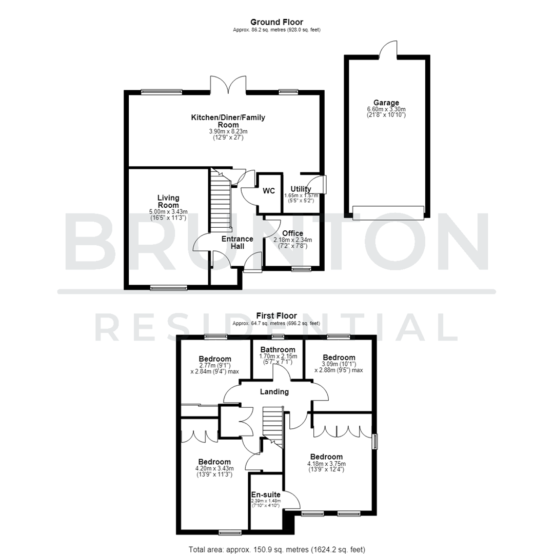 Snowdrop Way, West Meadows, Cramlington, NE23 floorplan