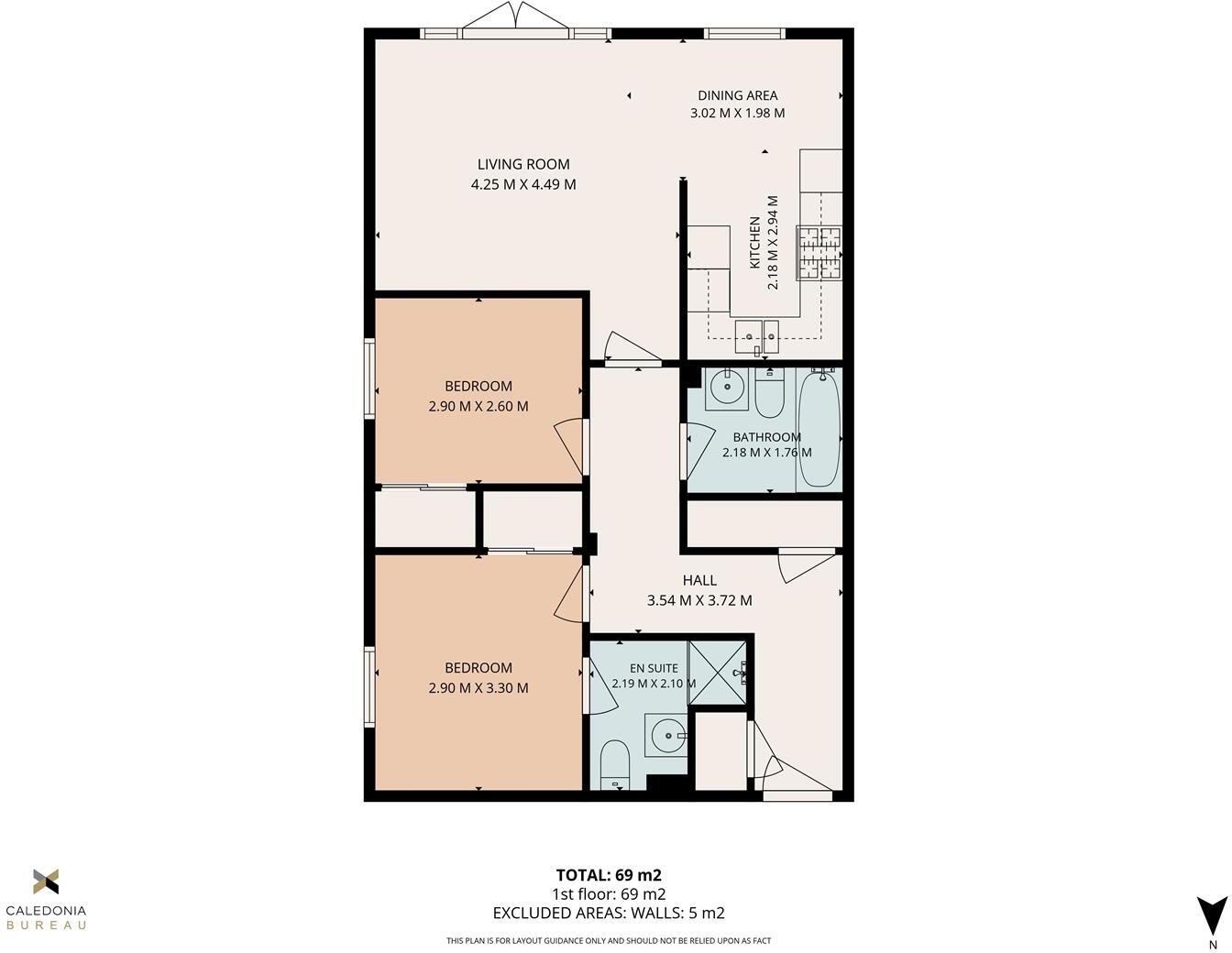 Littlemill  Court, Bowling, Glasgow floorplan
